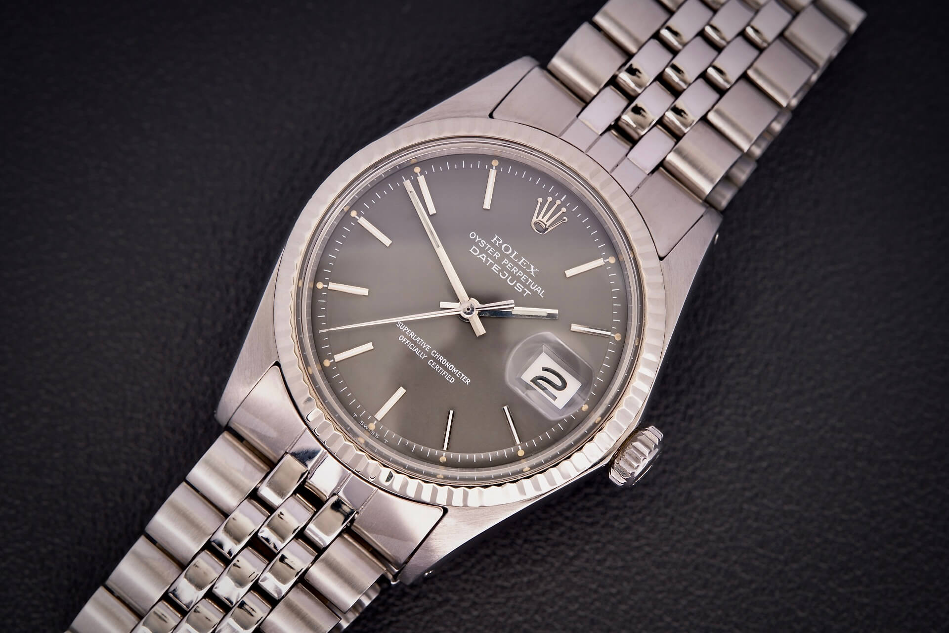Rolex Datejust 1601 'Charcoal Dial'