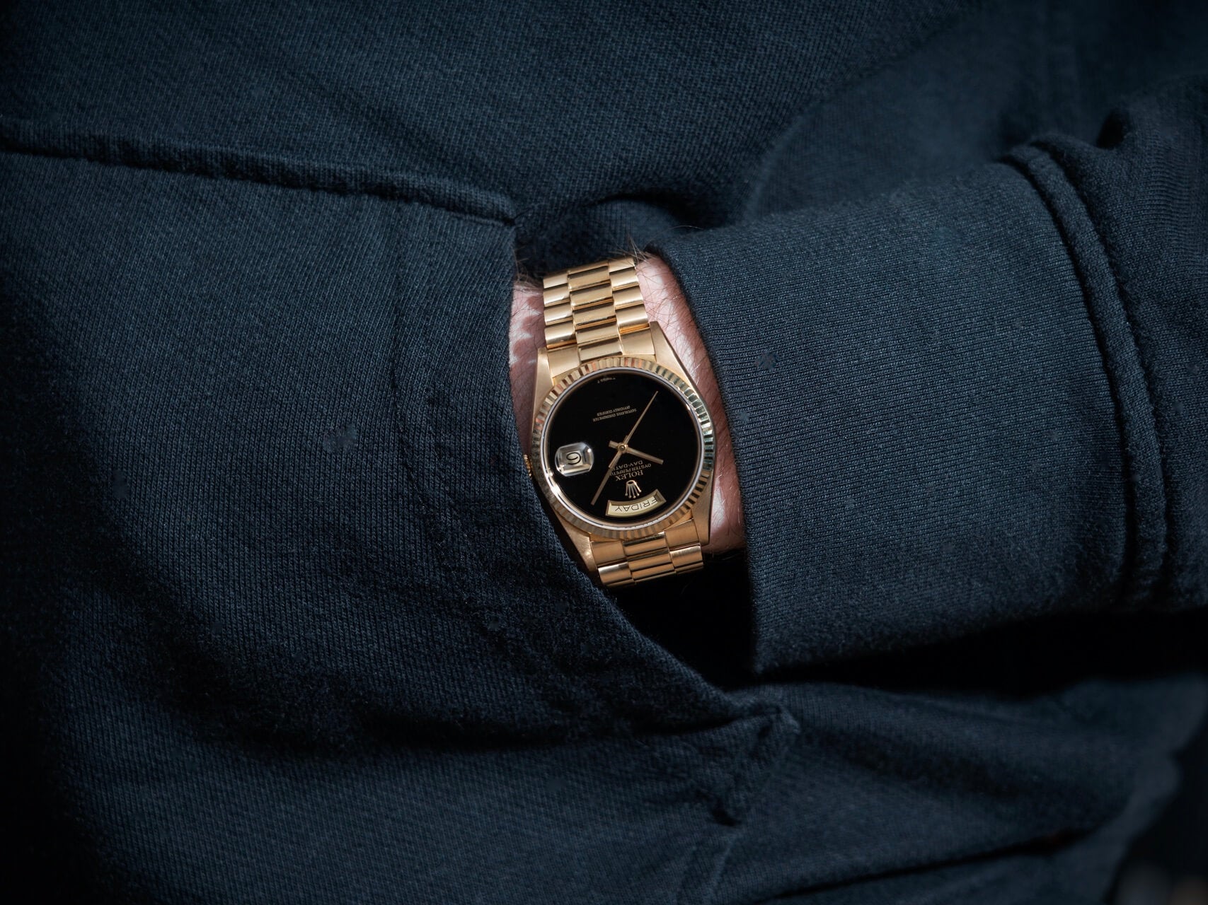 Rolex Day-Date 18038 'Onyx'