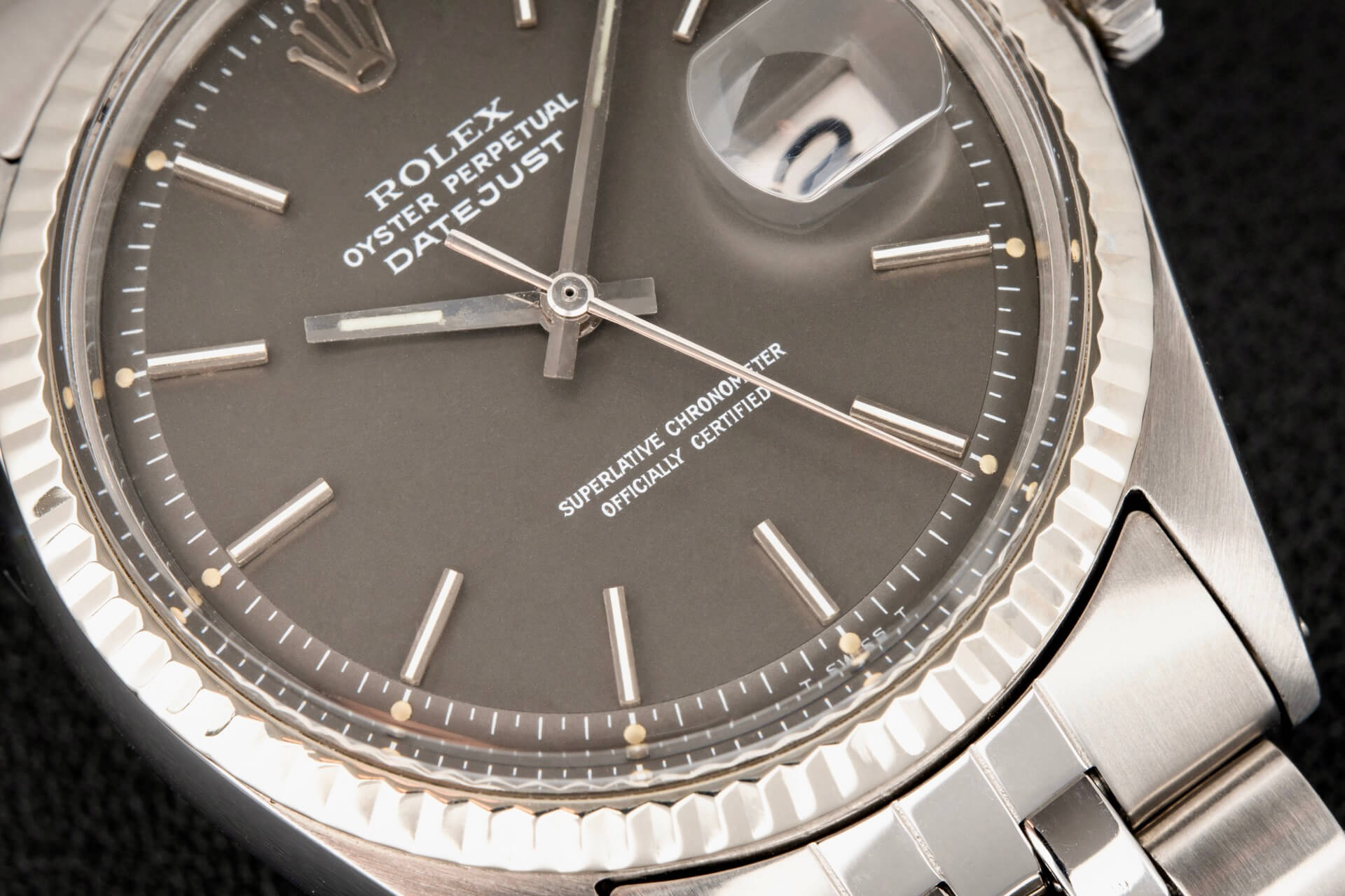 Rolex Datejust 1601 'Charcoal Dial'