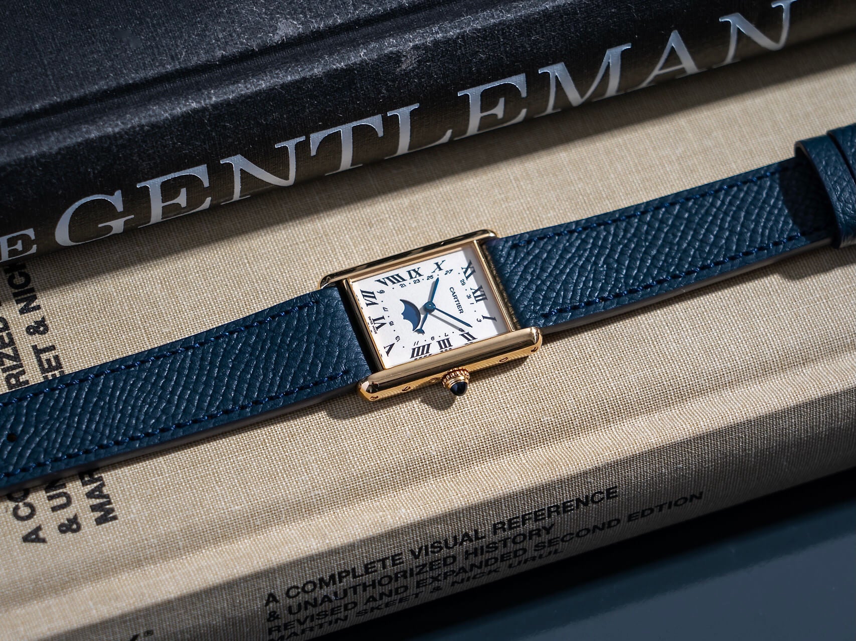 Louis Cartier Tank 'Phase de Lune'