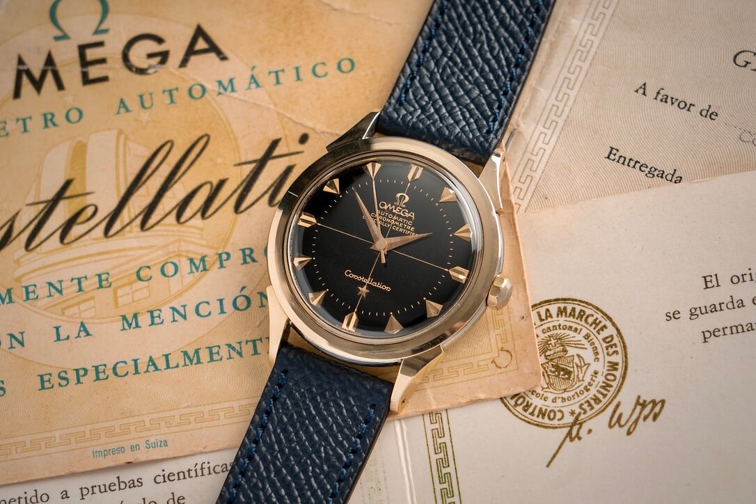Omega Constellation 2782 'Gilt Dial' B&P