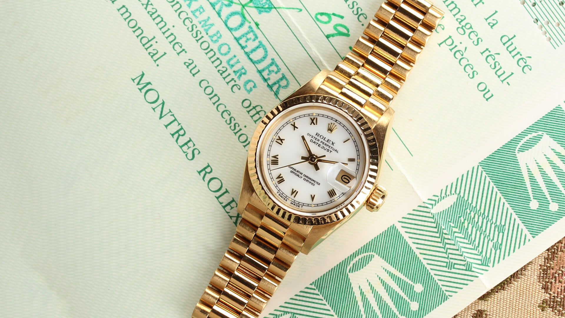 Rolex Lady Datejust 69178 B&P