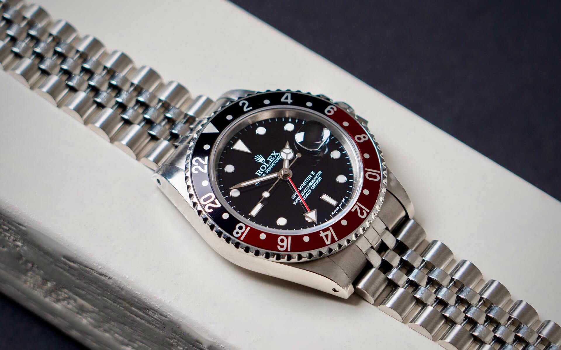 Rolex GMT-Master II 16760 'Fat Lady' B&P