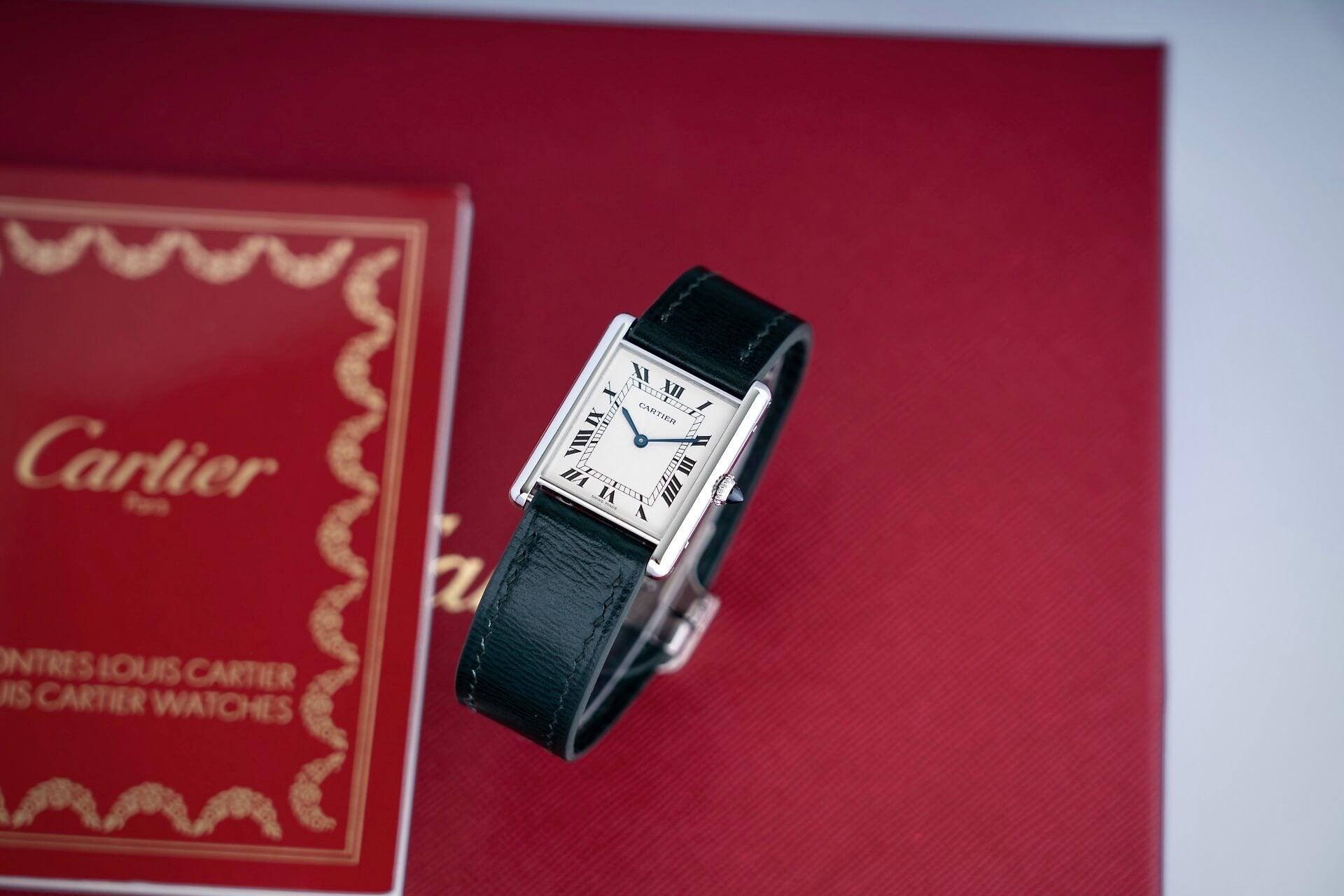 Cartier Tank Louis Cartier Platine