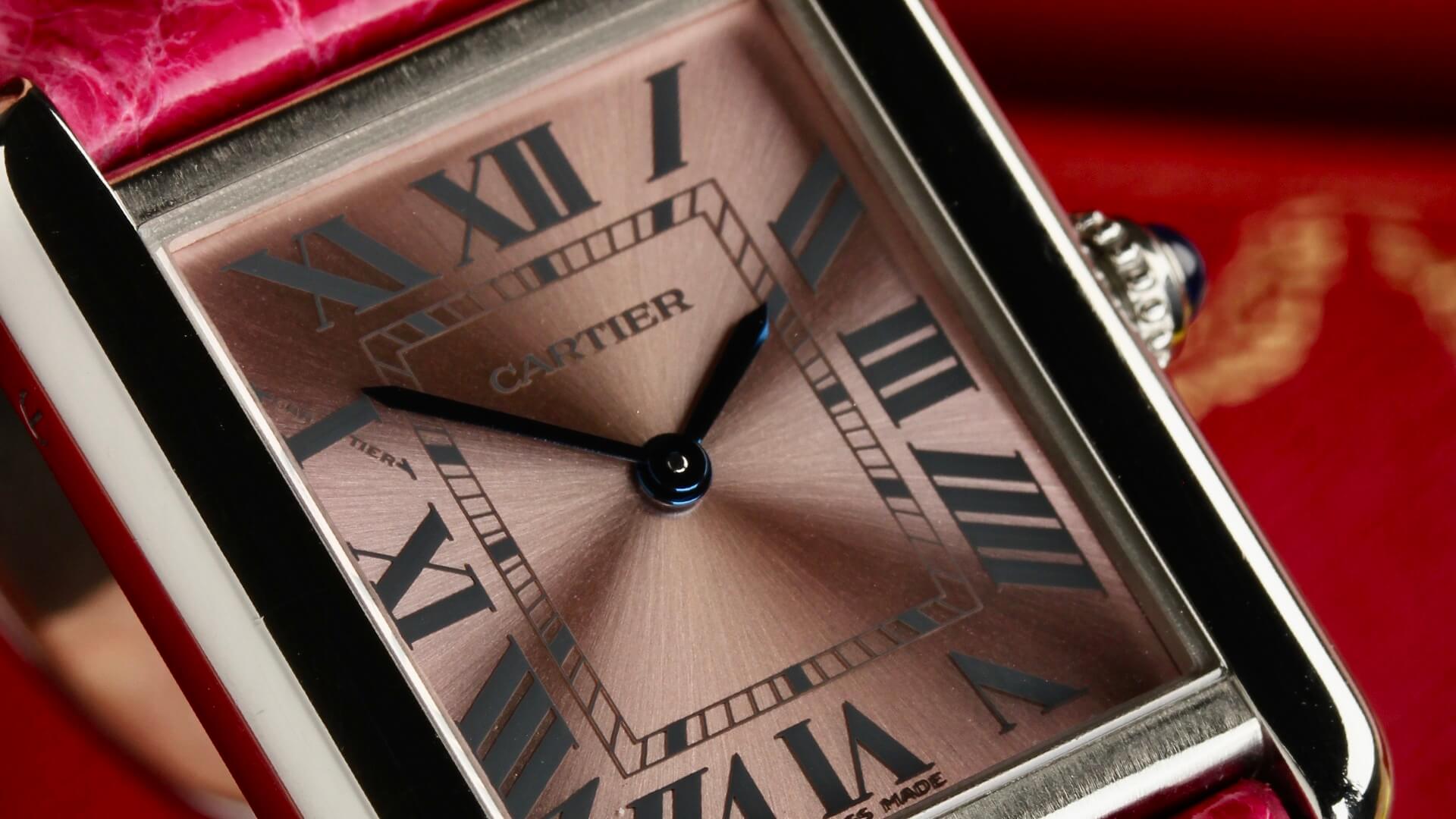 Cartier Tank Solo 3170 'Lady Pink' – WATCHWORKS