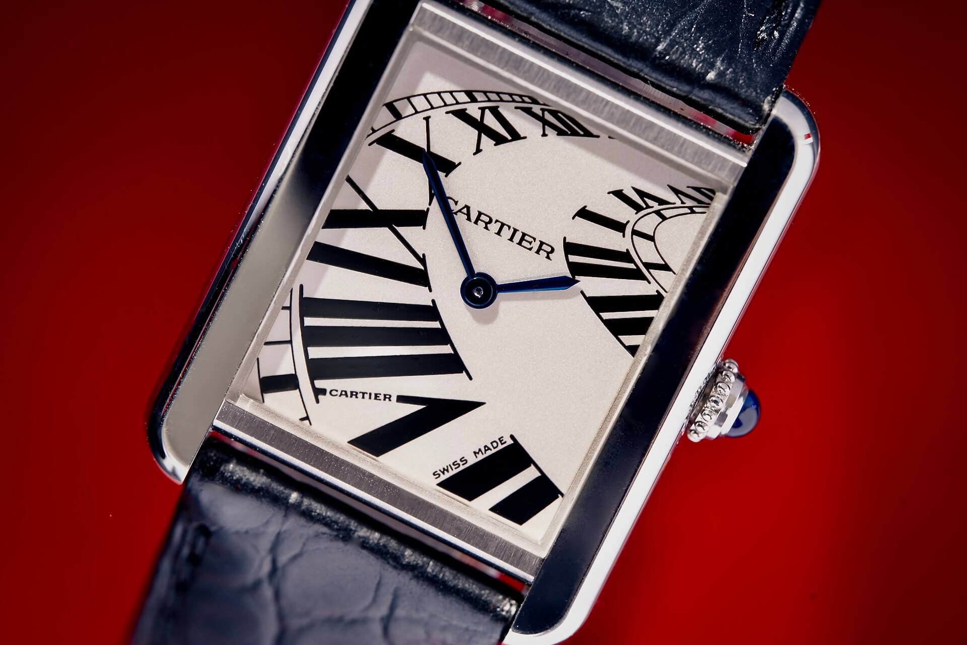 Cartier Tank Solo 3170 'Piano Dial' – WATCHWORKS