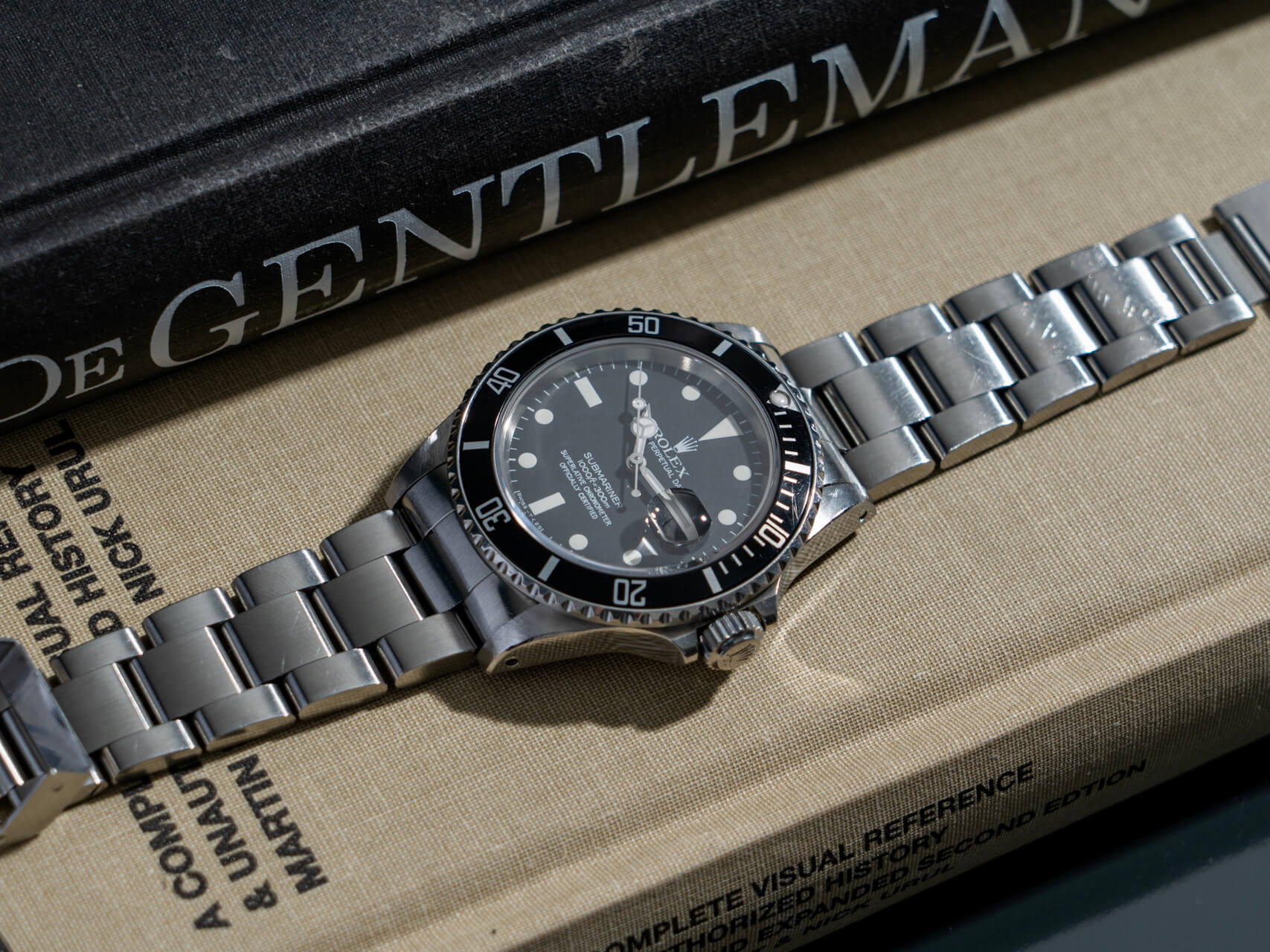 Rolex Submariner Date 168000 Matte Dial B&P