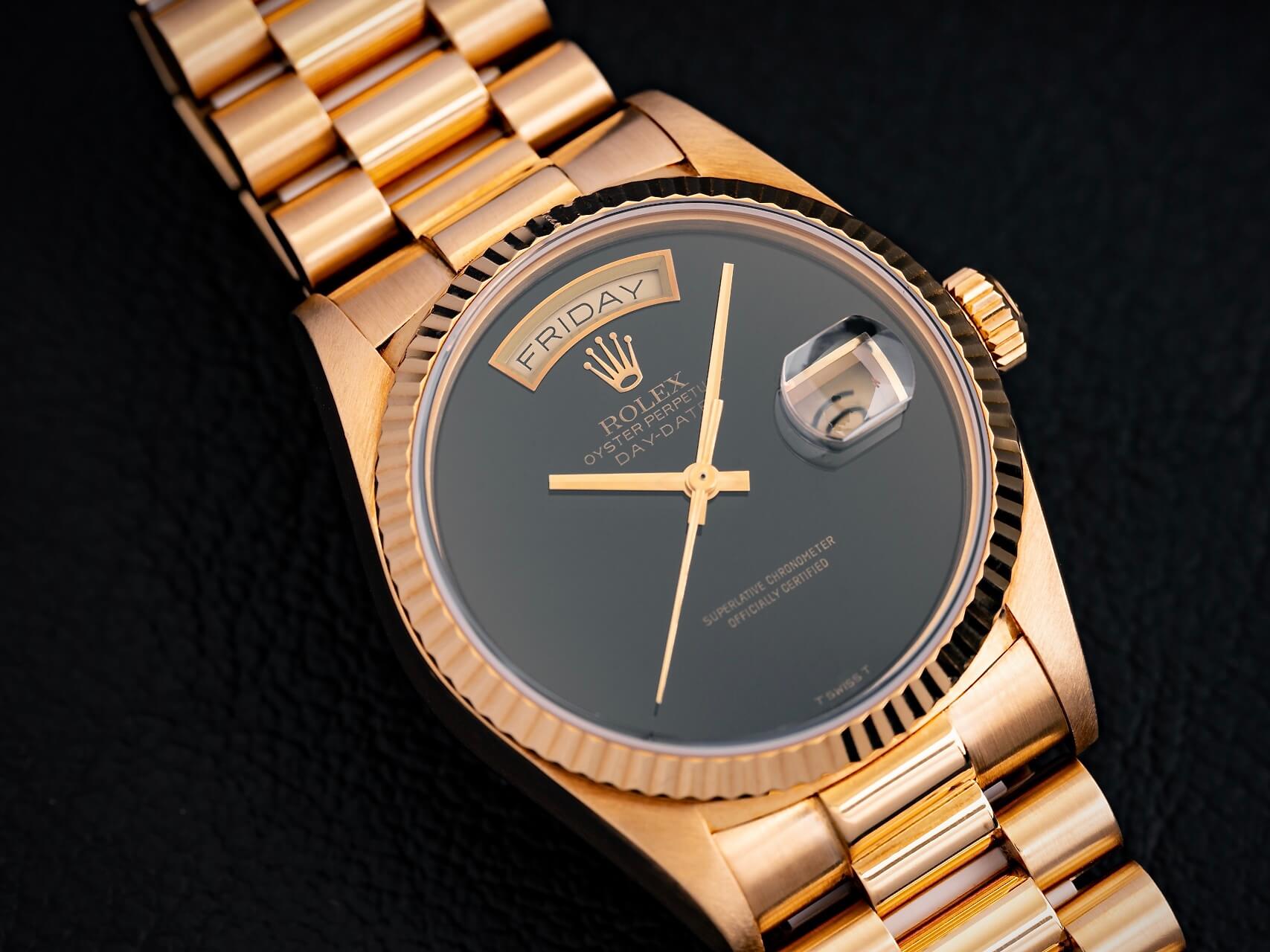 Rolex Day-Date 18038 'Onyx'