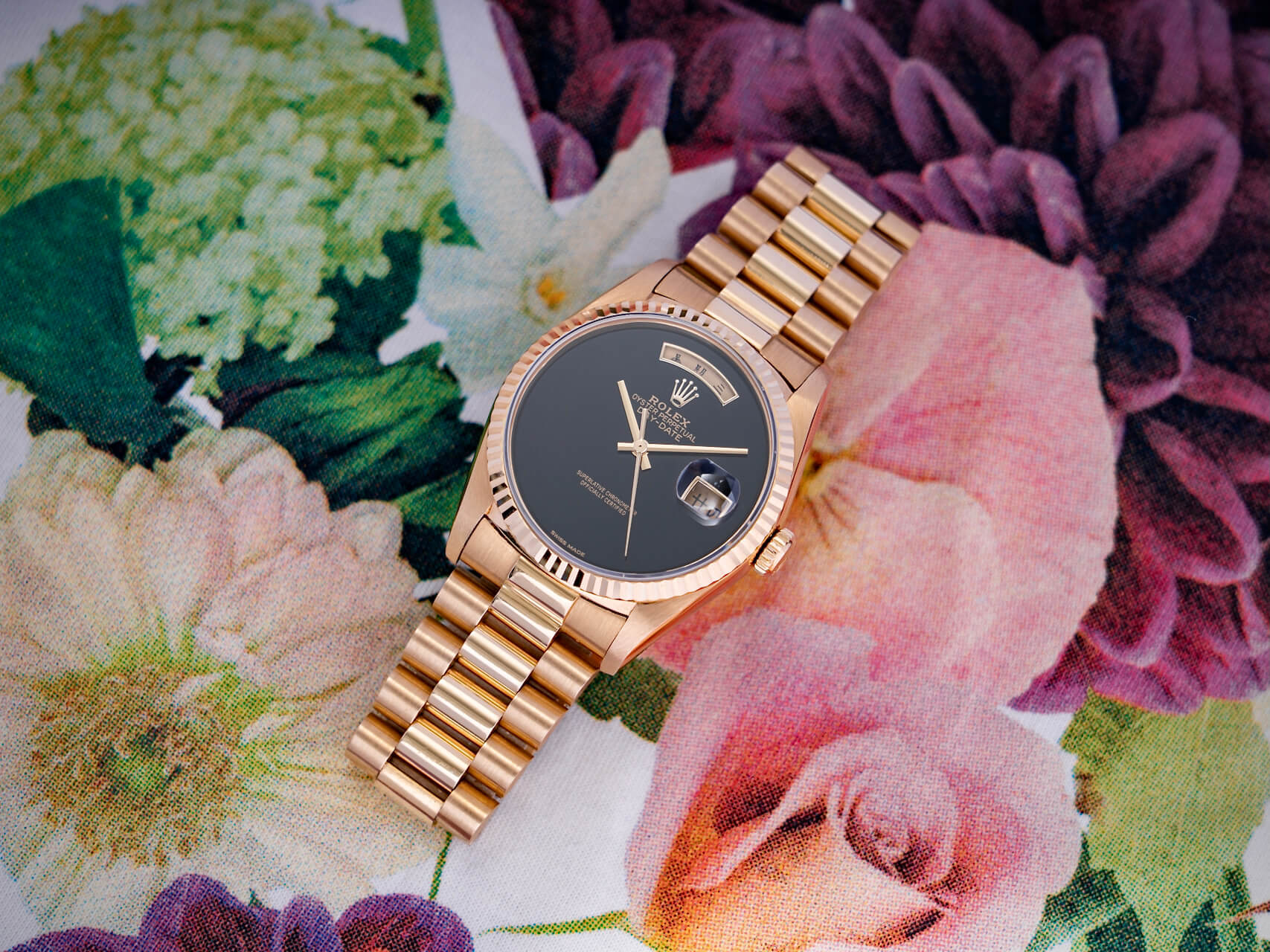 Rolex Day-Date 18038 'Onyx'
