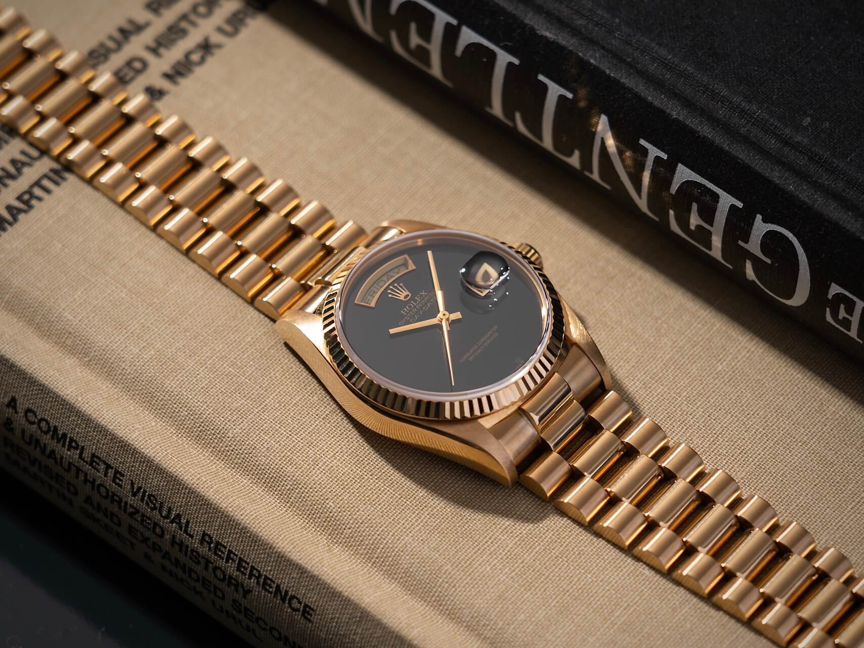 Rolex Day-Date 18038 'Onyx'