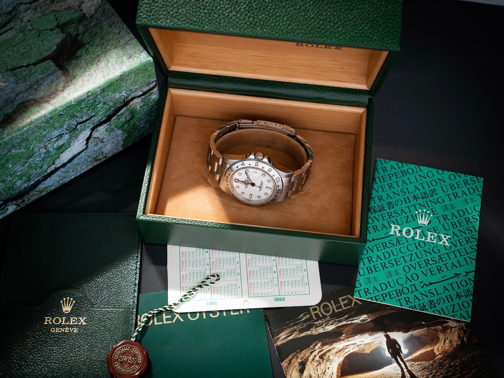 Rolex Explorer II 'Polar Dial' B&P