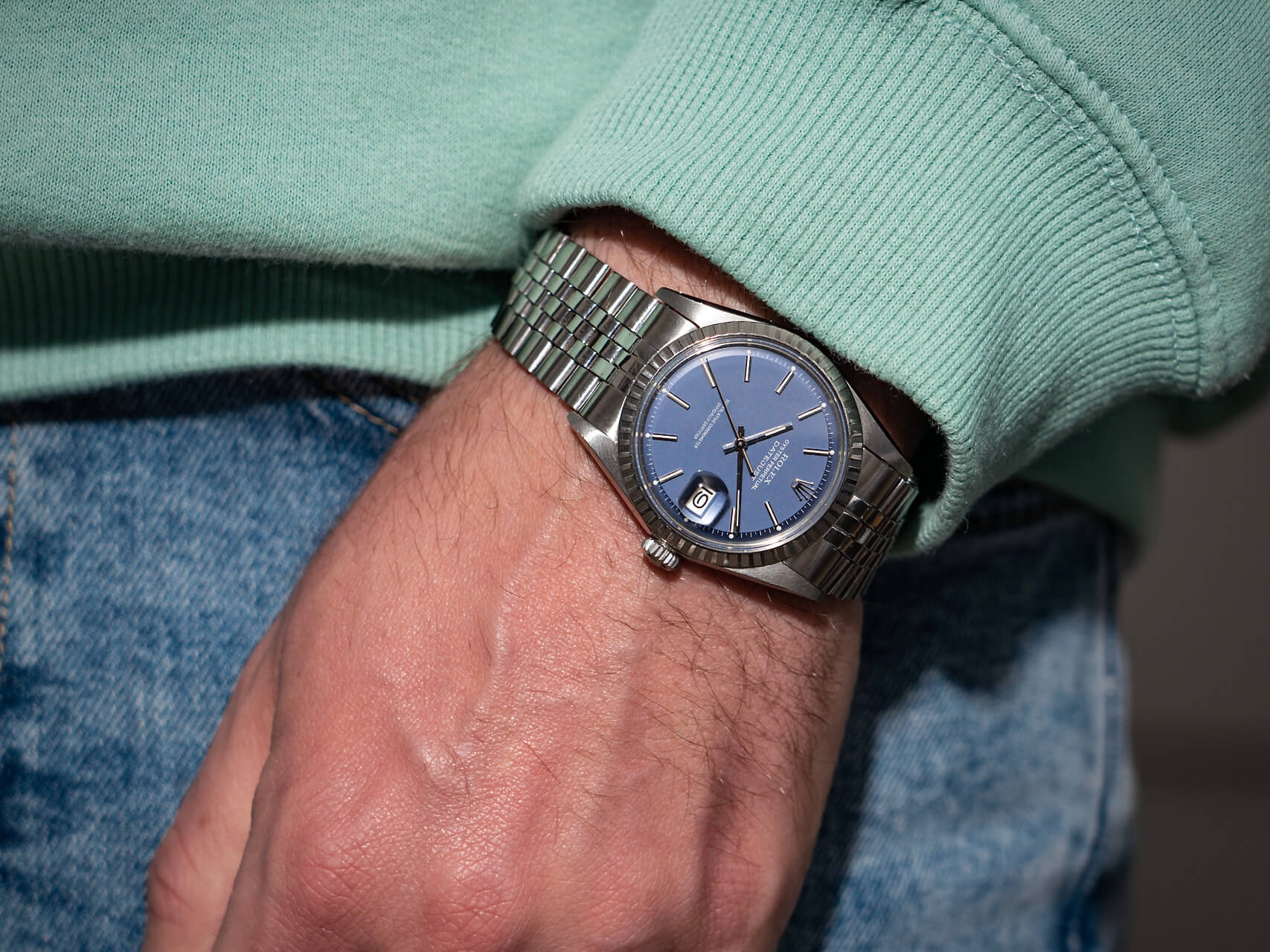 Rolex Datejust 1603 ‘Matte Blue’