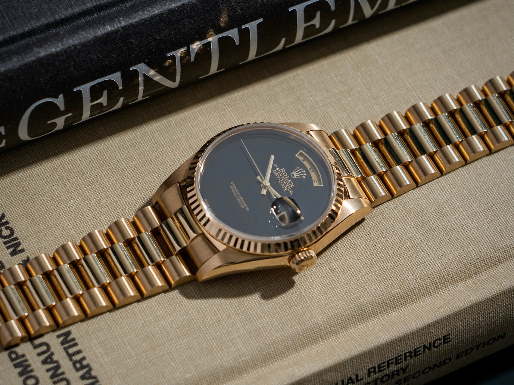 Rolex Day-Date 18038 'Onyx'