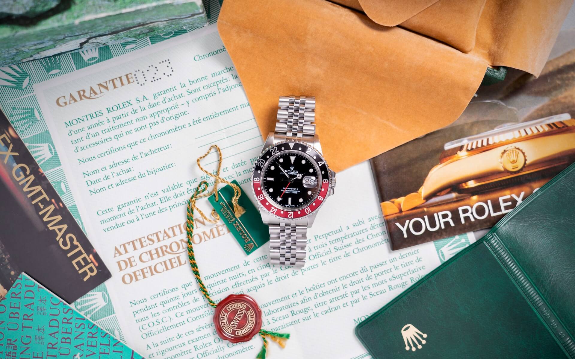 Rolex GMT-Master II 16760 'Fat Lady' B&P