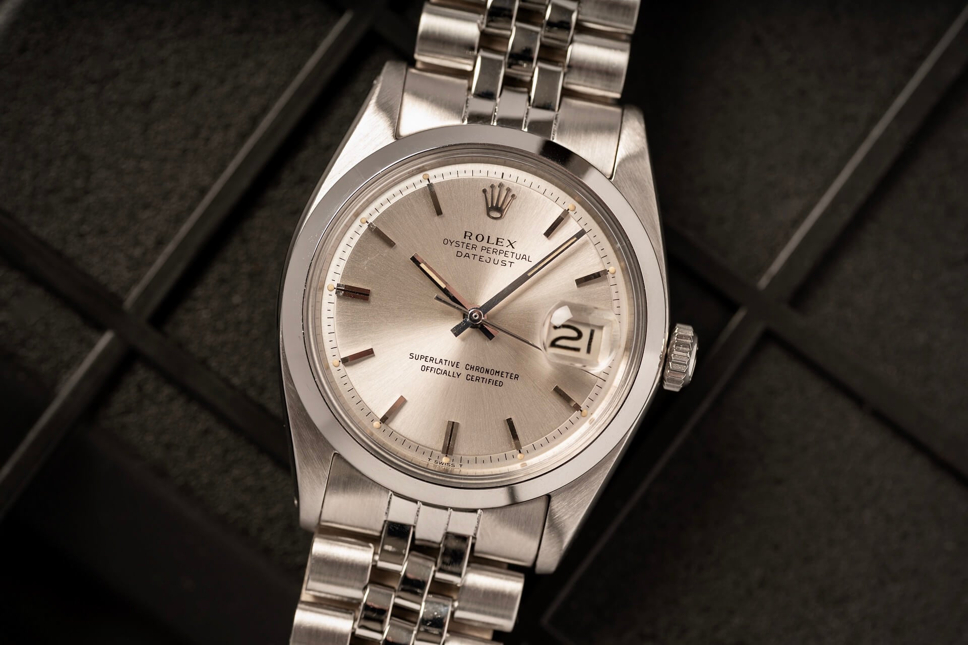 Rolex Datejust 1600 Champagne Dial