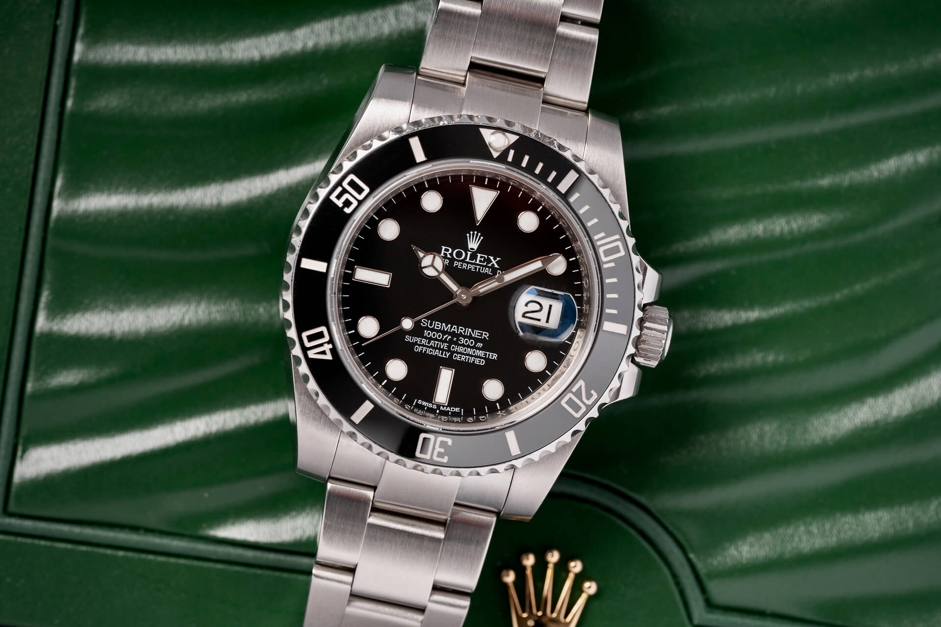 Rolex Submariner Date 116610LN B&P