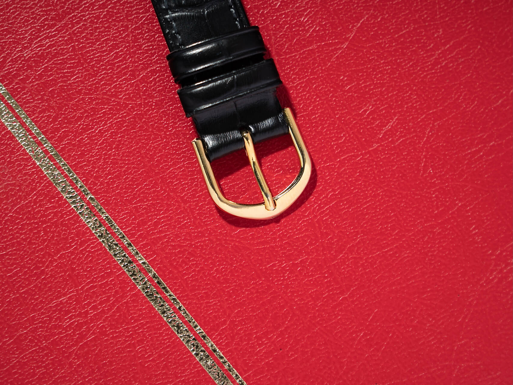 Must de Cartier Tank 'Onyx' B&P