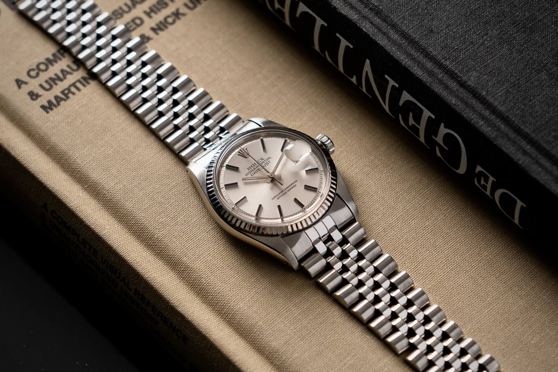 Rolex Datejust 1601 Black Lacquered Indices