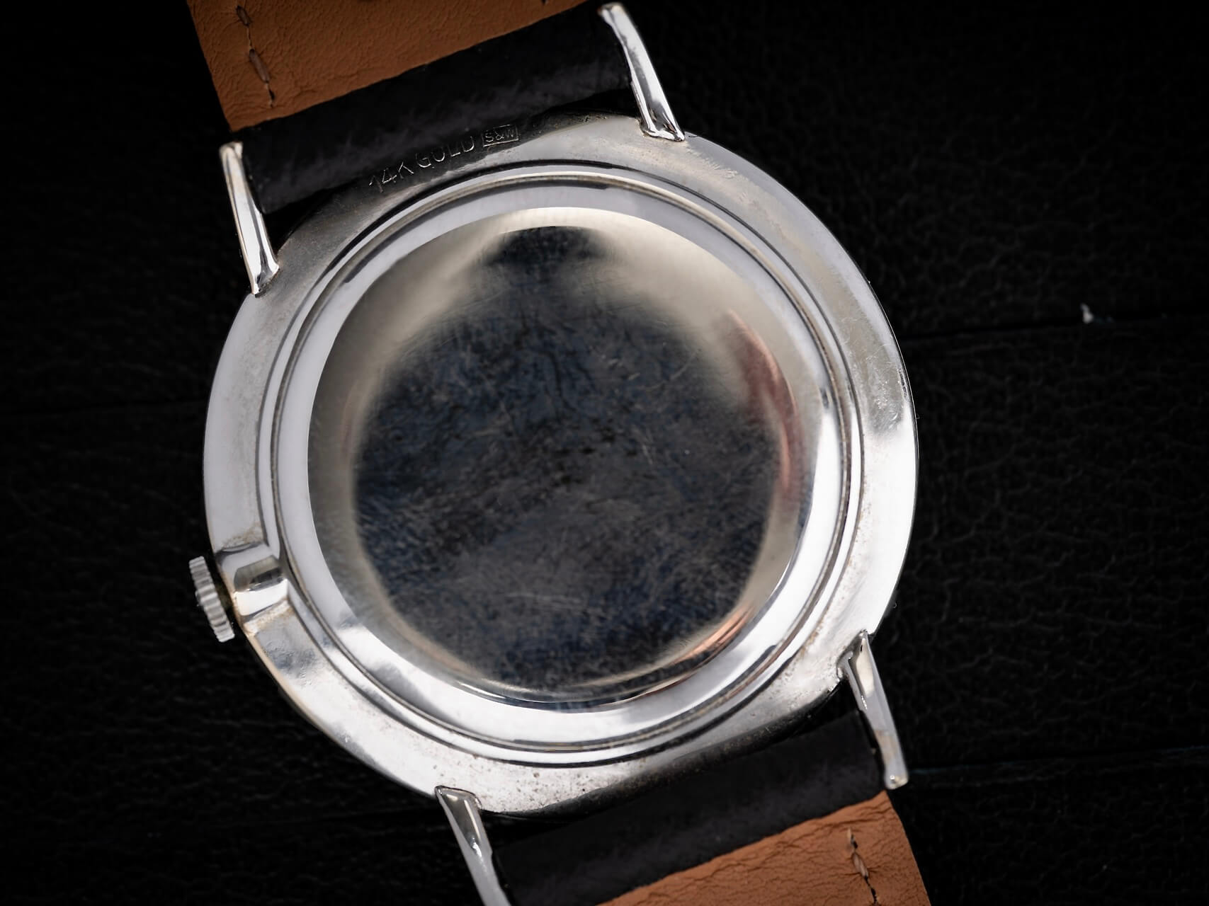 Longines Mystery Dial 14k White Gold
