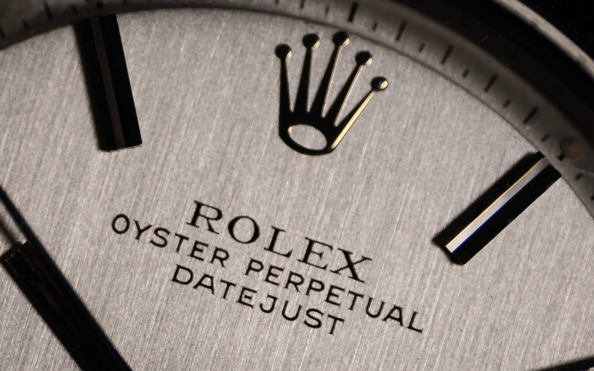 ROLEX DATEJUST 1603 ‘VERTICAL BRUSHED’ SIGMA DIAL
