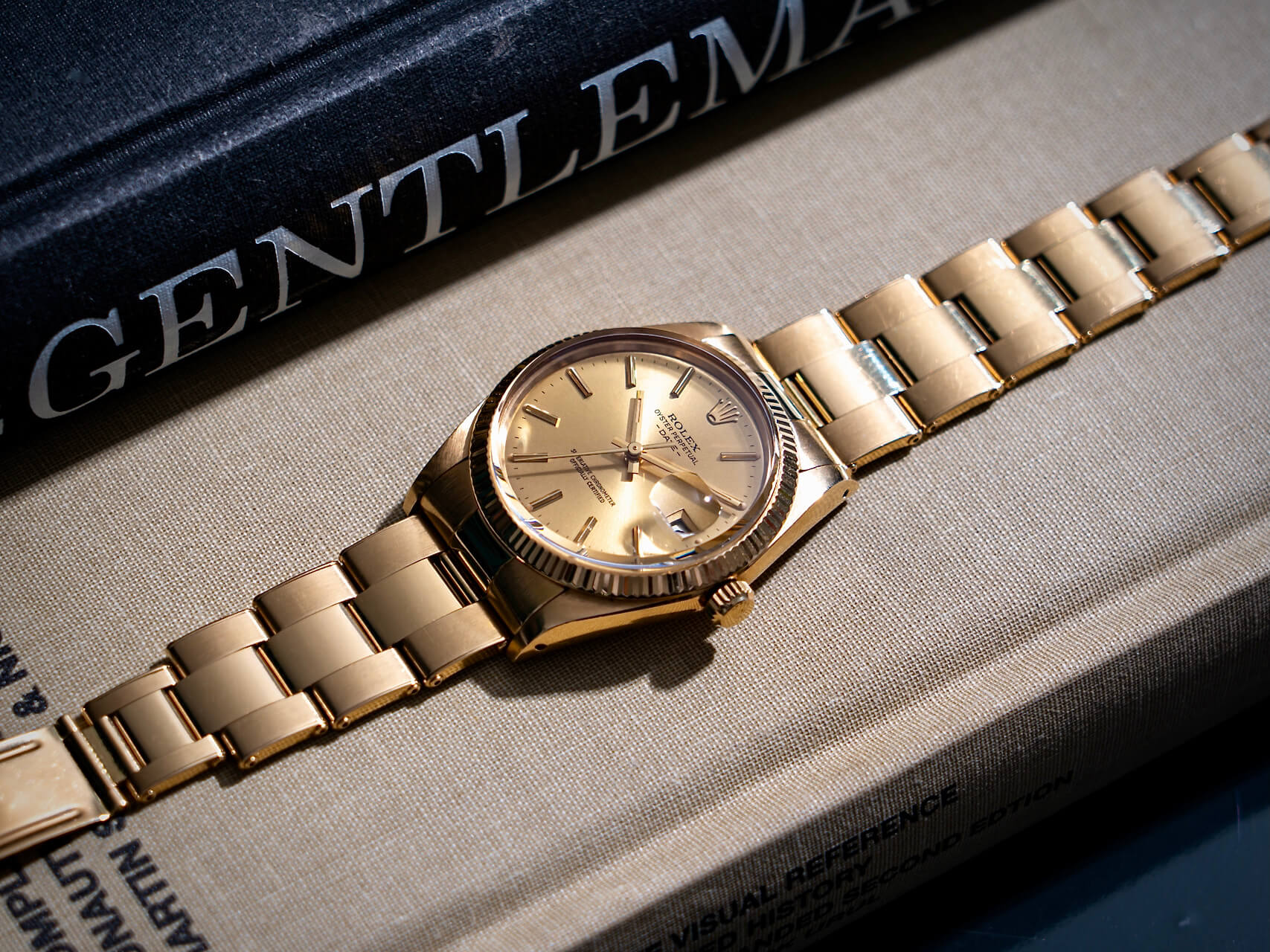 Rolex Date Reference 15238 B&P