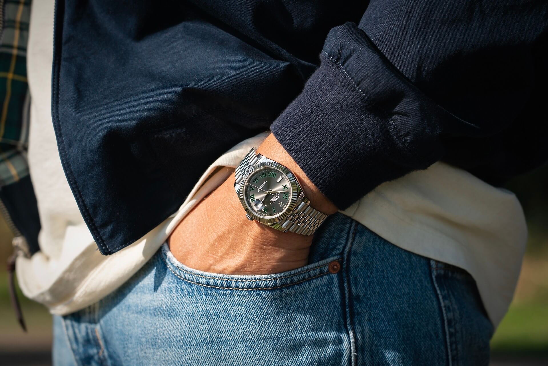 Rolex Datejust 126334 'Wimbledon' B&P