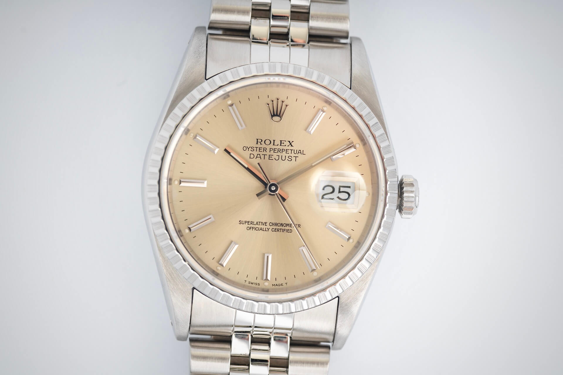 Rolex Datejust 16220 'Champagne'