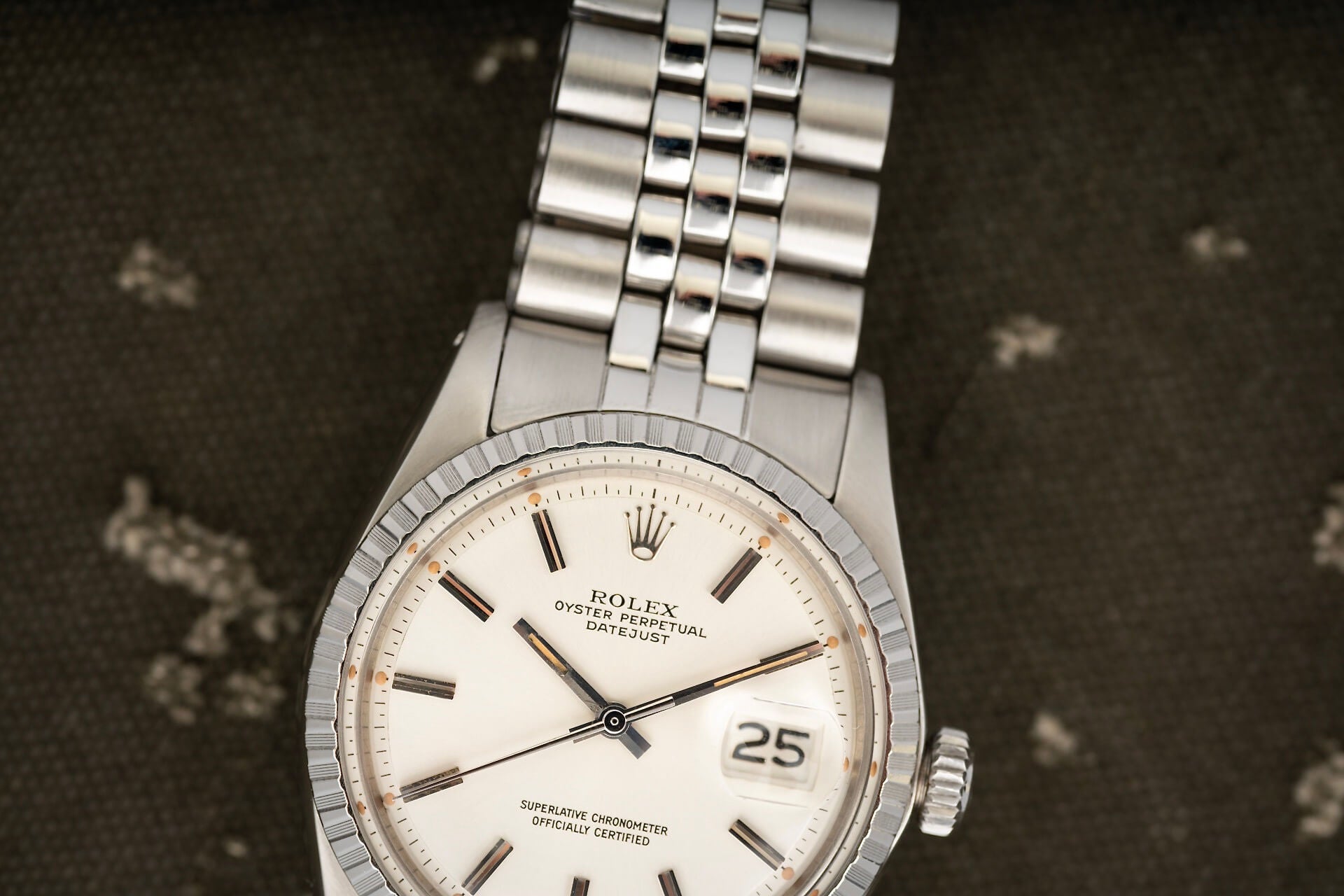 Rolex Datejust 1603 'Sigma Pumpkin' Dial