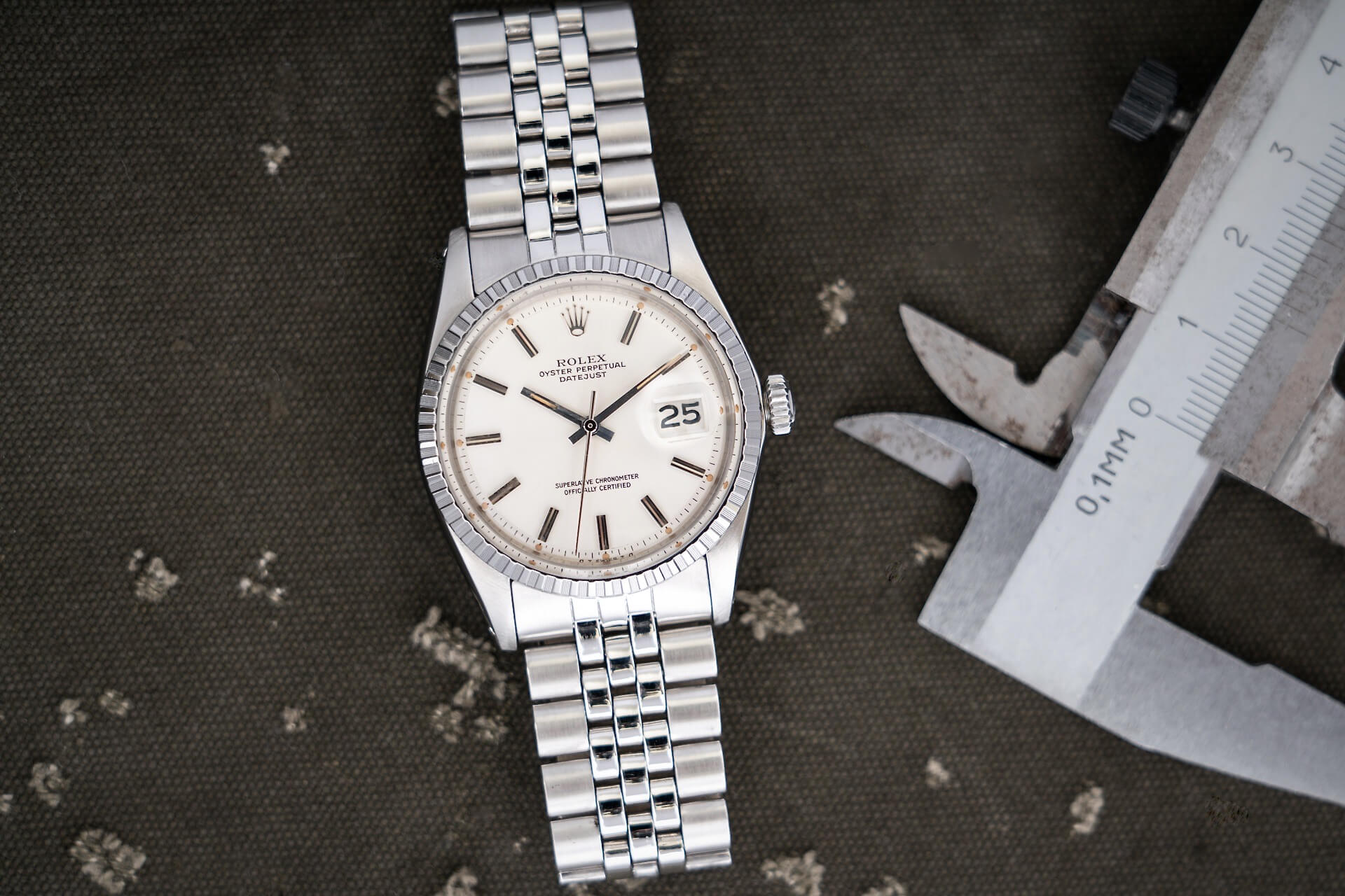 Rolex Datejust 1603 'Sigma Pumpkin' Dial