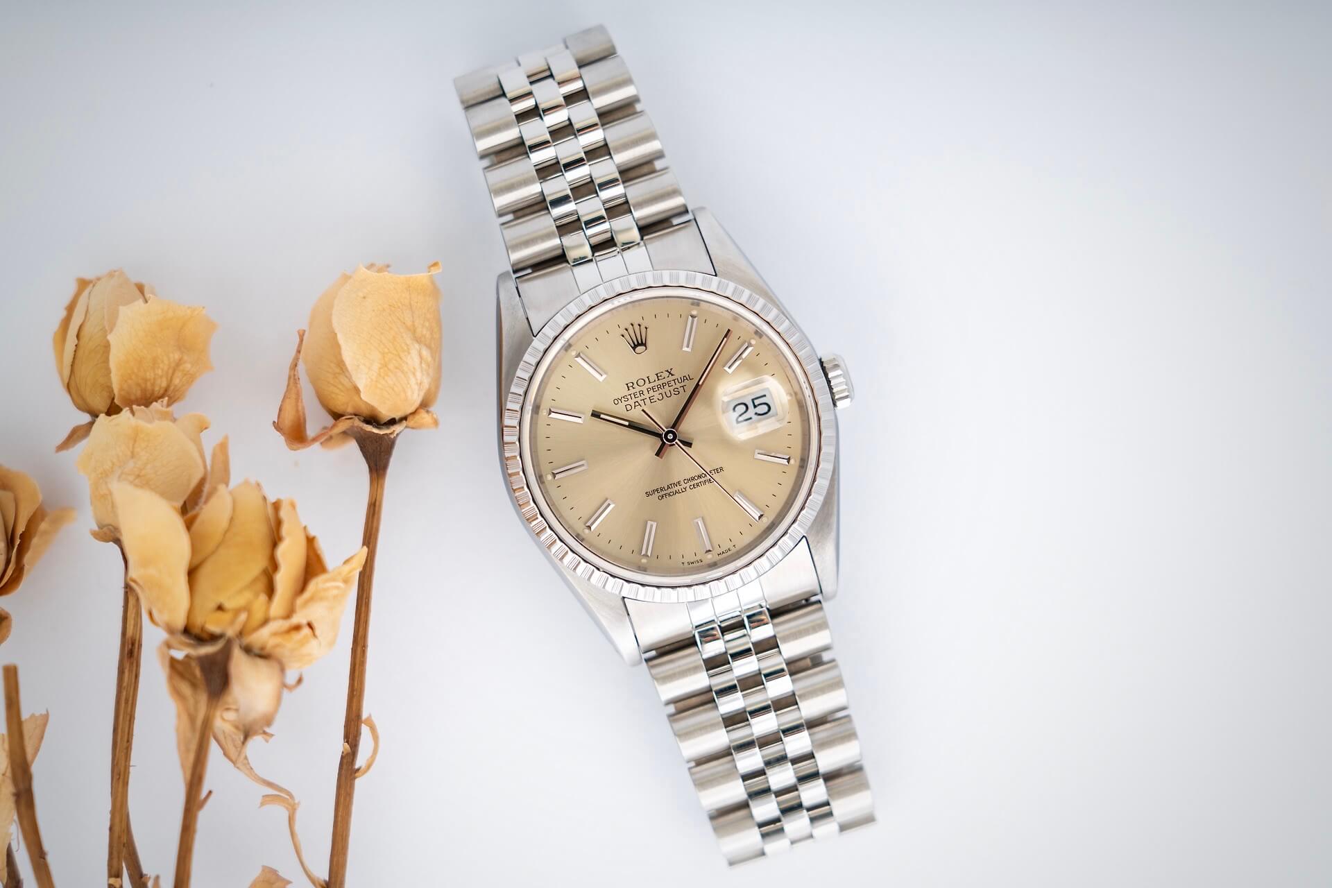 Rolex Datejust 16220 'Champagne'