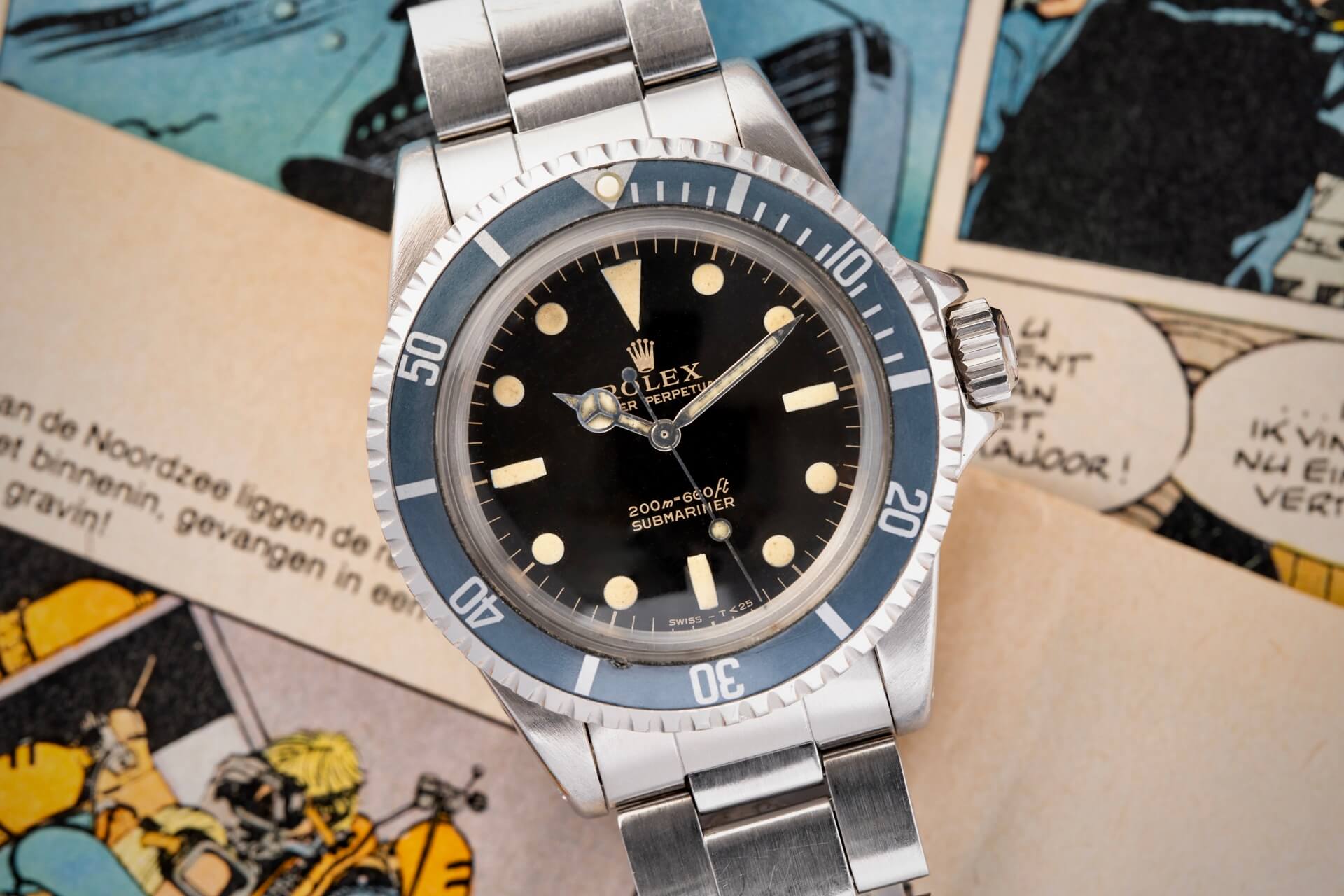 Rolex Submariner 5513 Pateted 'Gilt Dial'