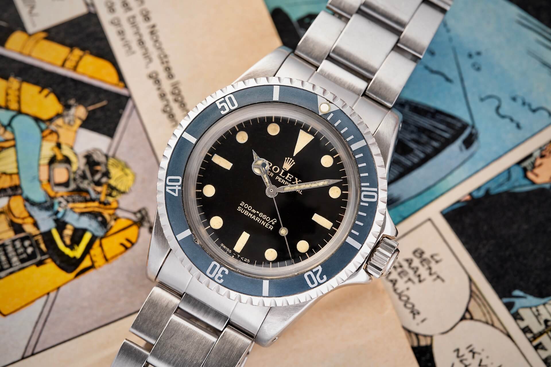 Rolex Submariner 5513 Pateted 'Gilt Dial'