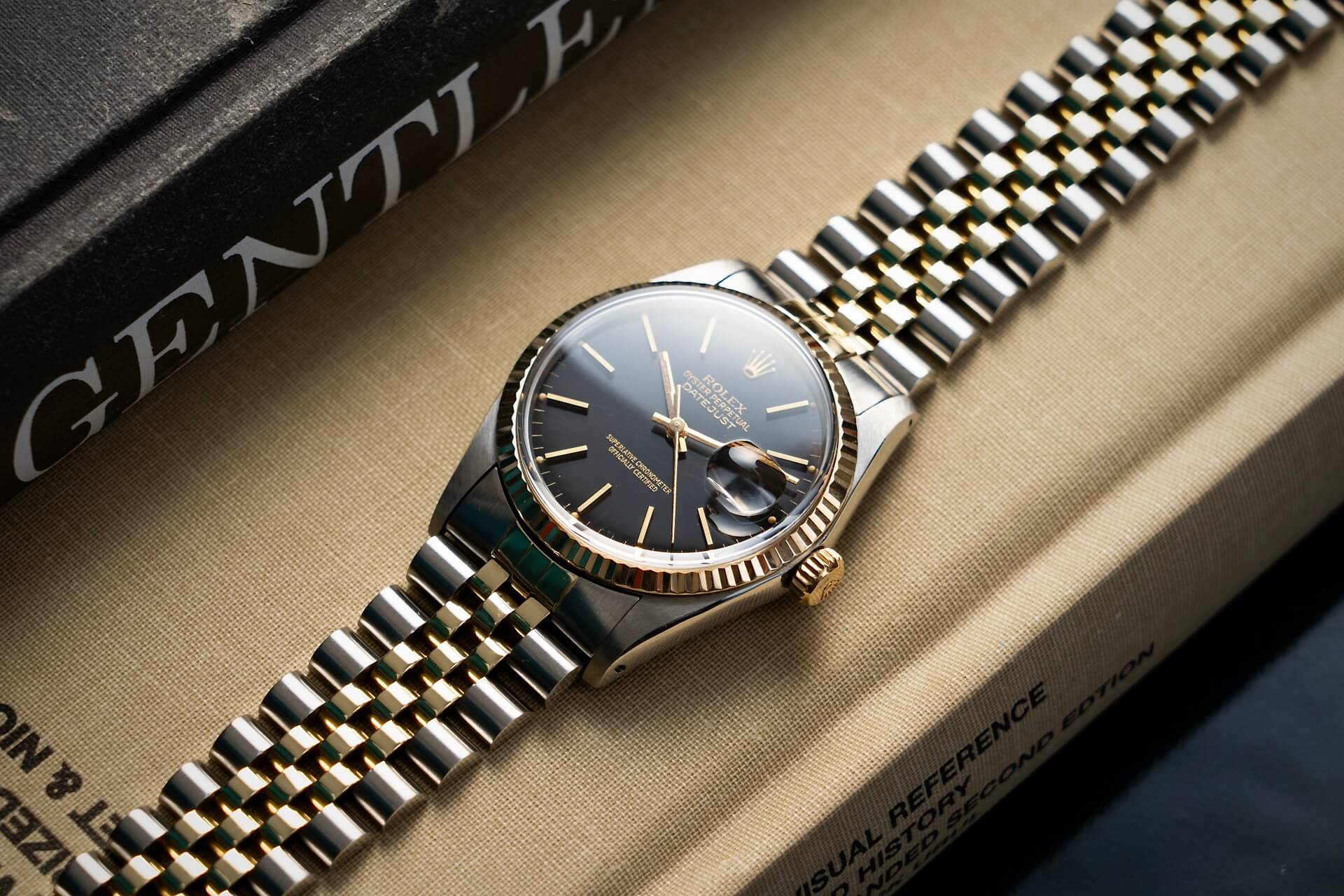 Rolex Datejust 16013 'Smokey Black'
