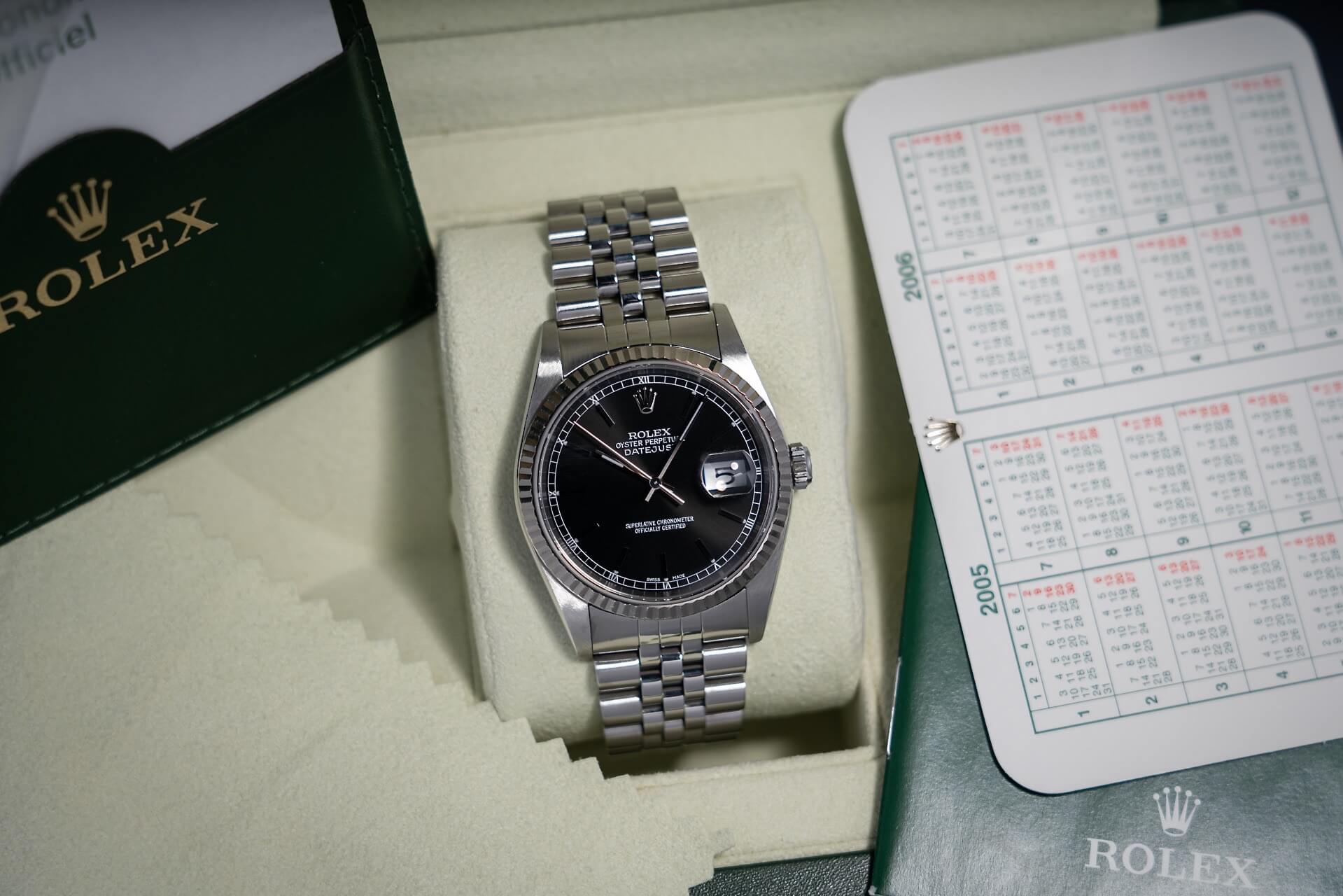 Rolex Datejust 16234 B&P