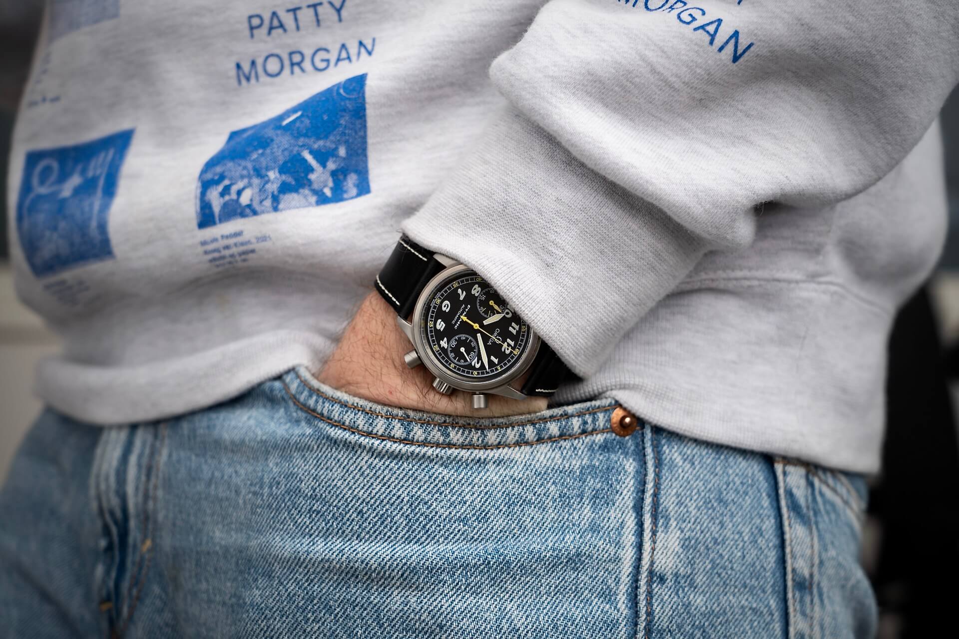 Omega Dynamic Chronograph 5240.5000 B&P