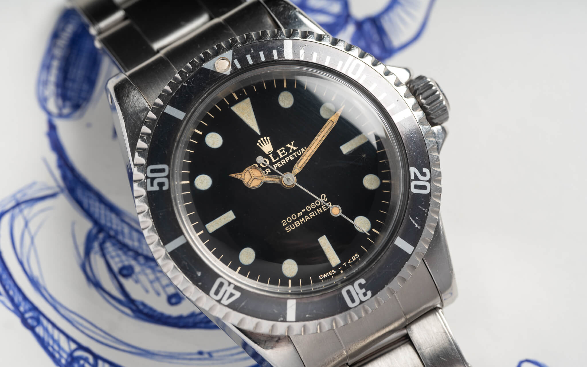 Rolex GILT DIAL SUBMARINER 5513
