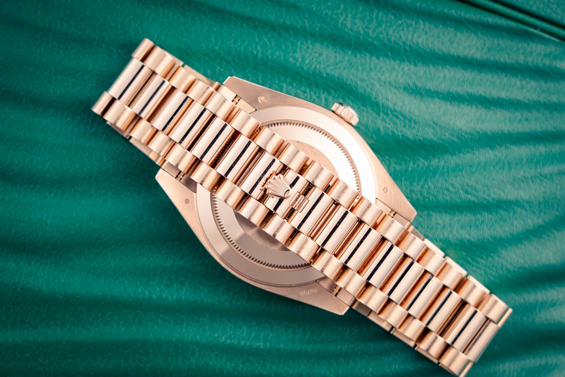 Rolex Day-Date 228235 'Olive' B&P