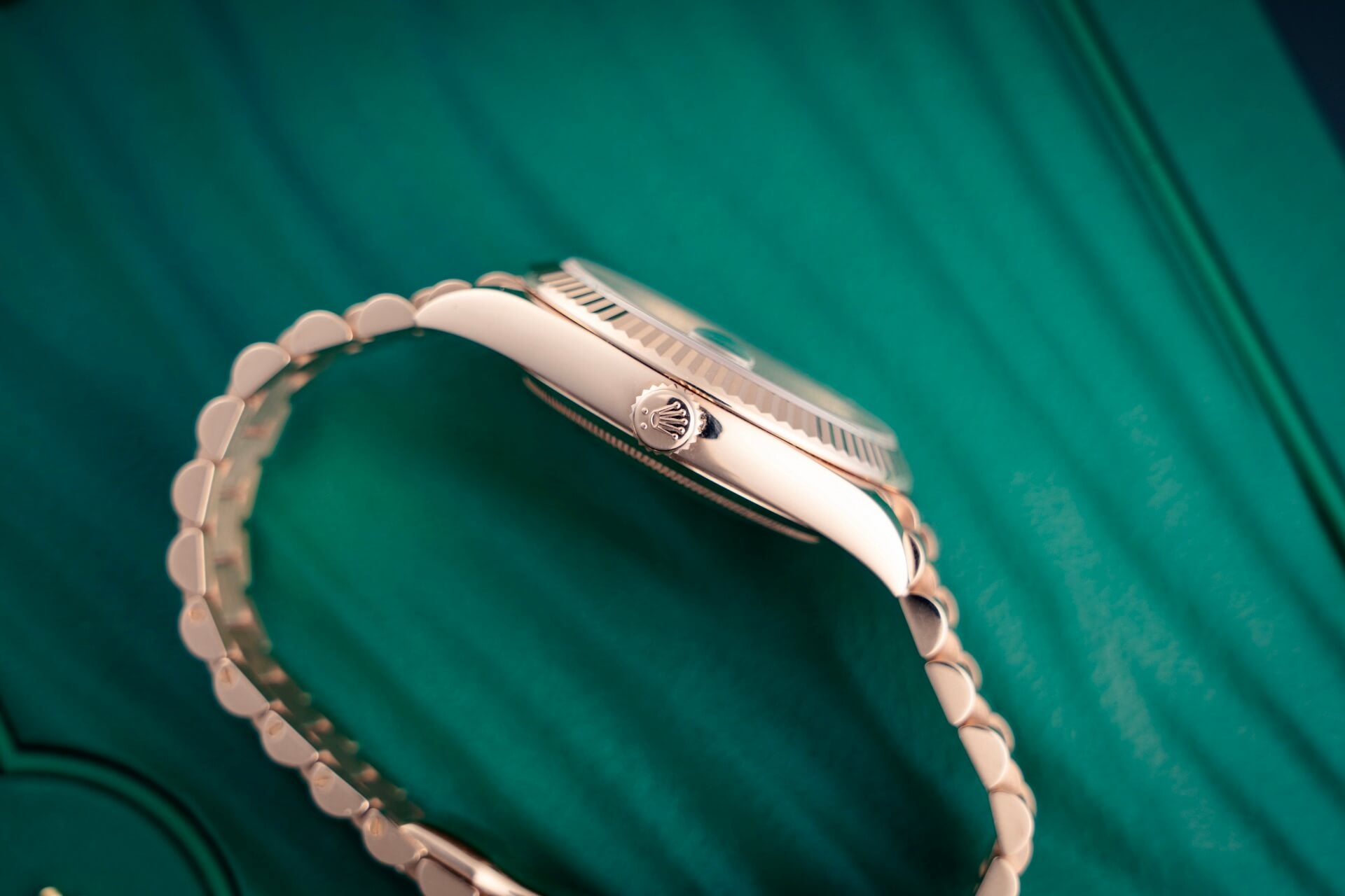 Rolex Day-Date 228235 'Olive' B&P