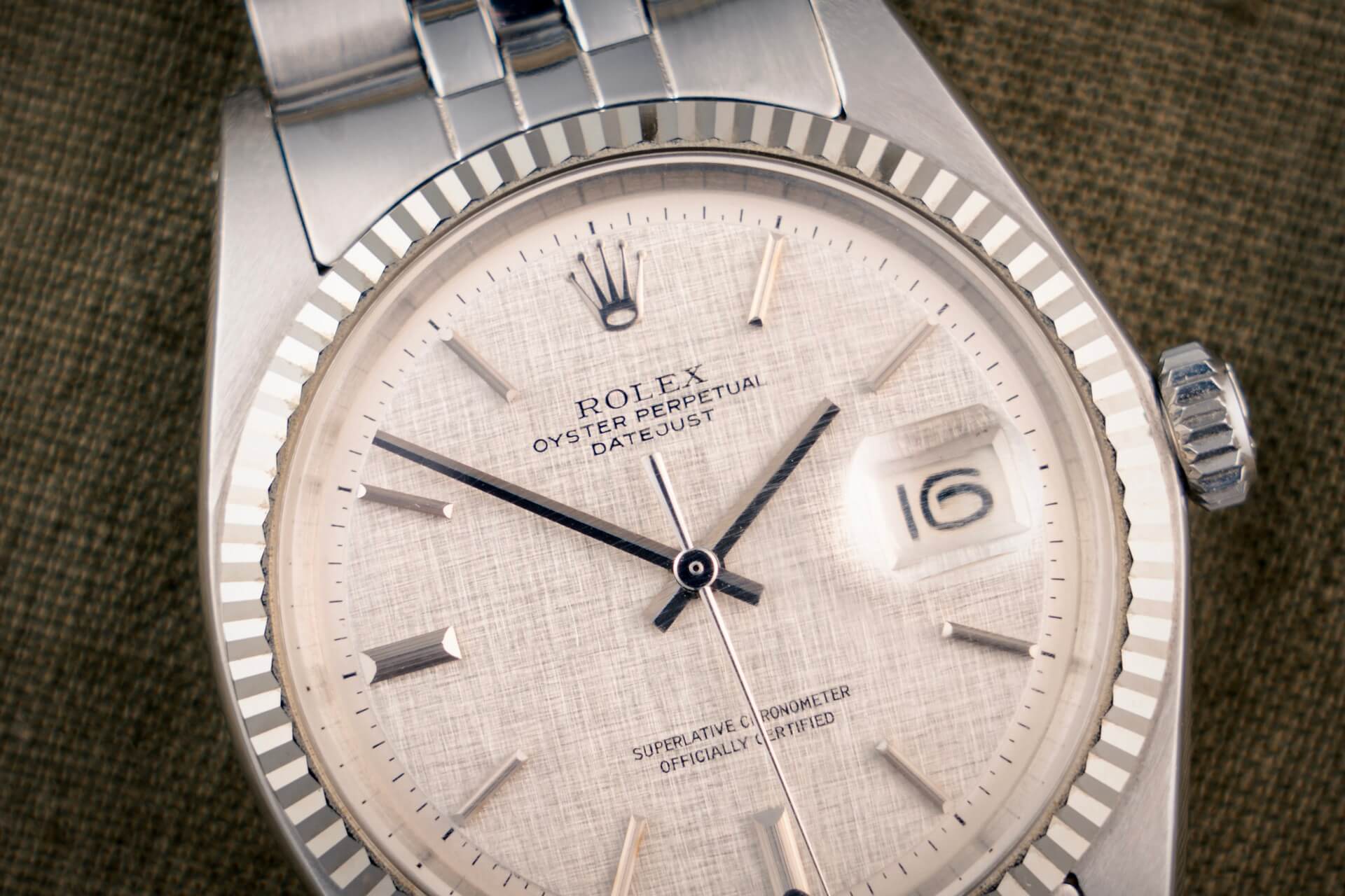 Rolex Datejust 1601 'Japan Linen'