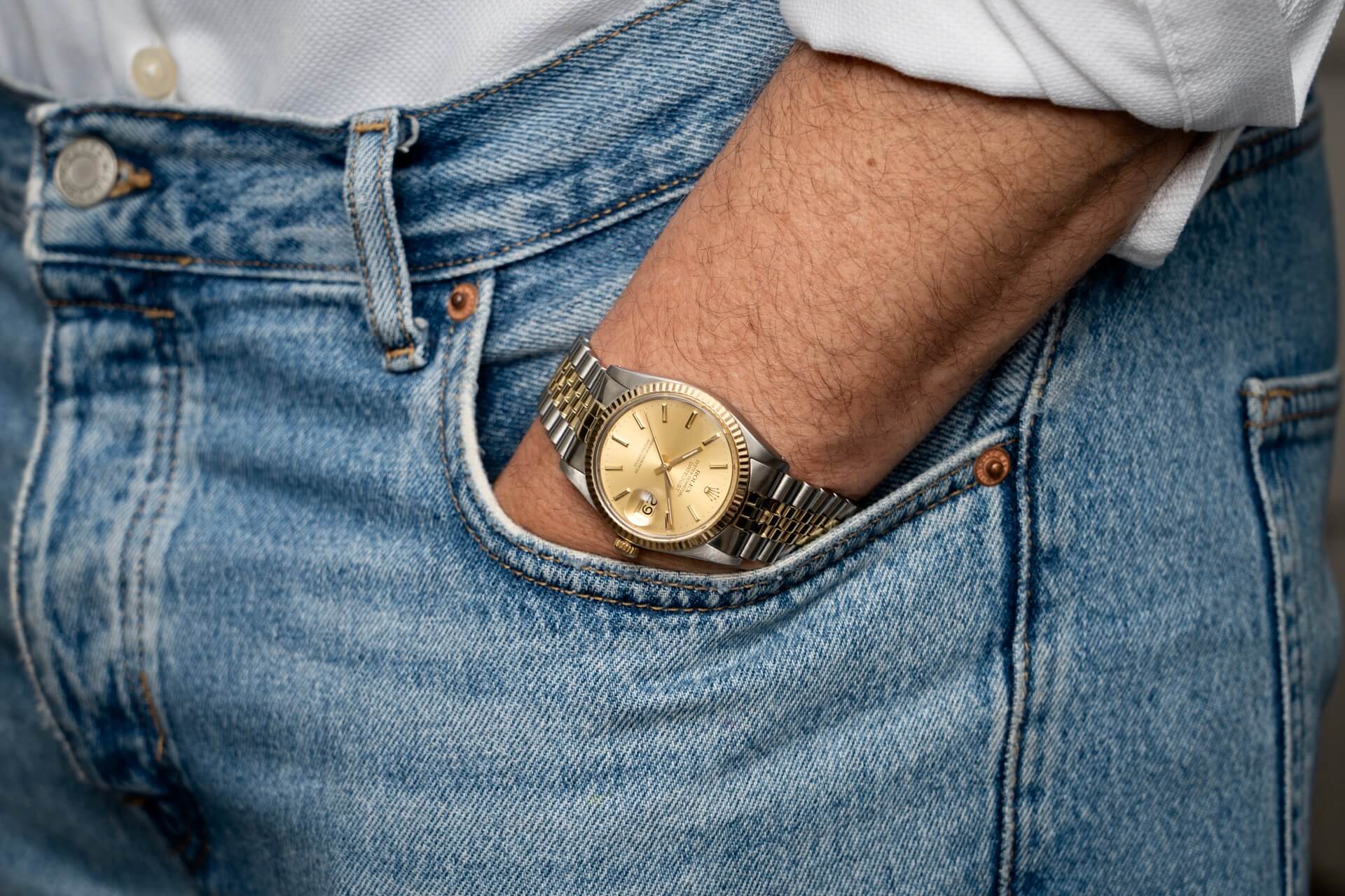 Rolex Datejust 16013 'Champagne Dial'