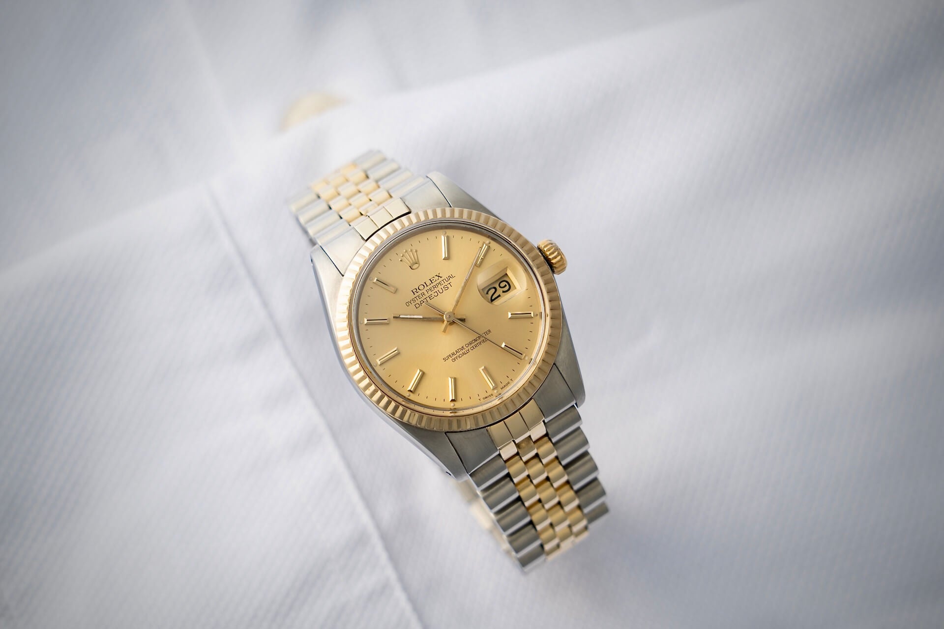 Rolex Datejust 16013 'Champagne Dial'