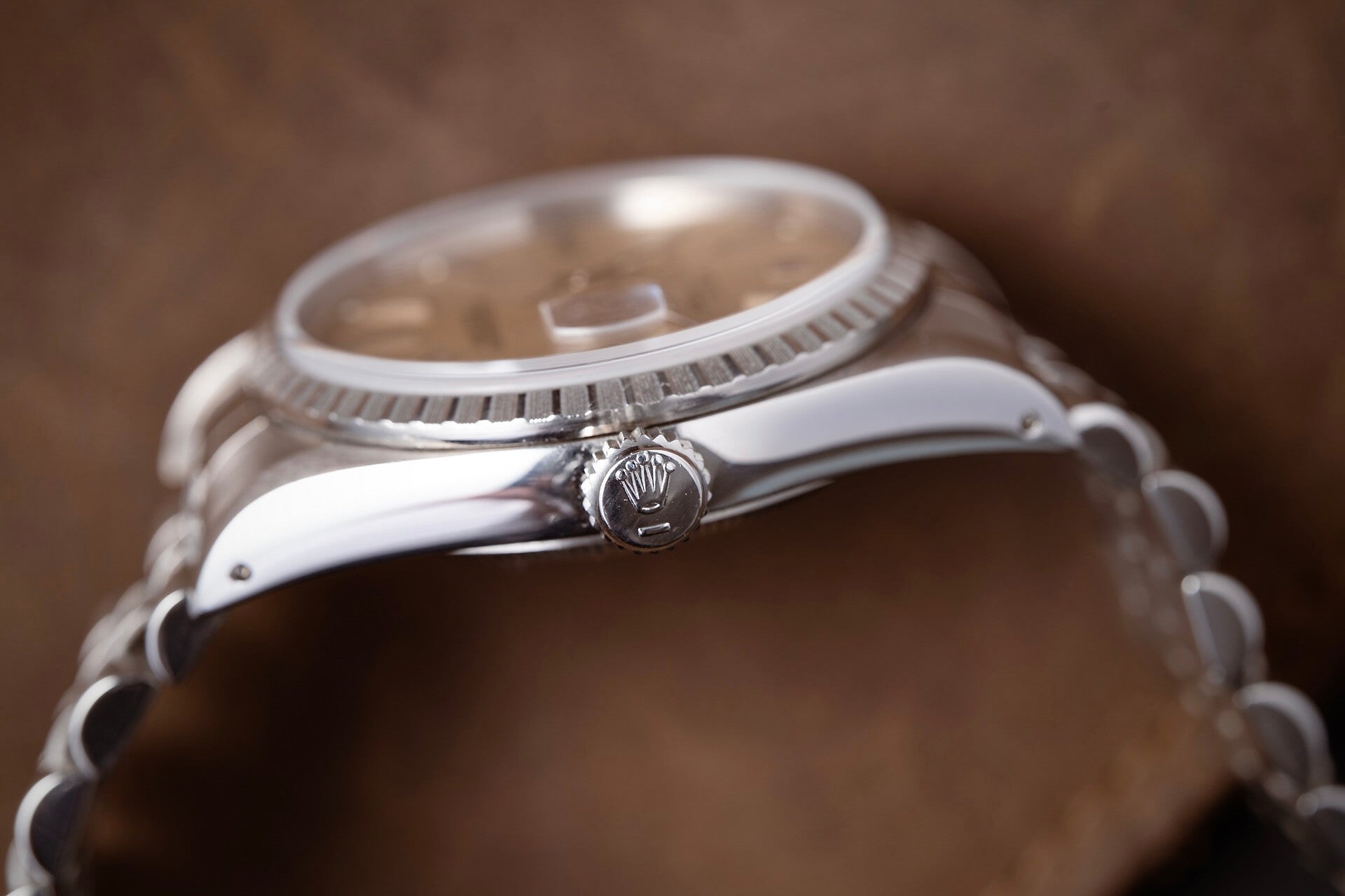 Rolex Datejust 16220 'Champagne Tapestry'