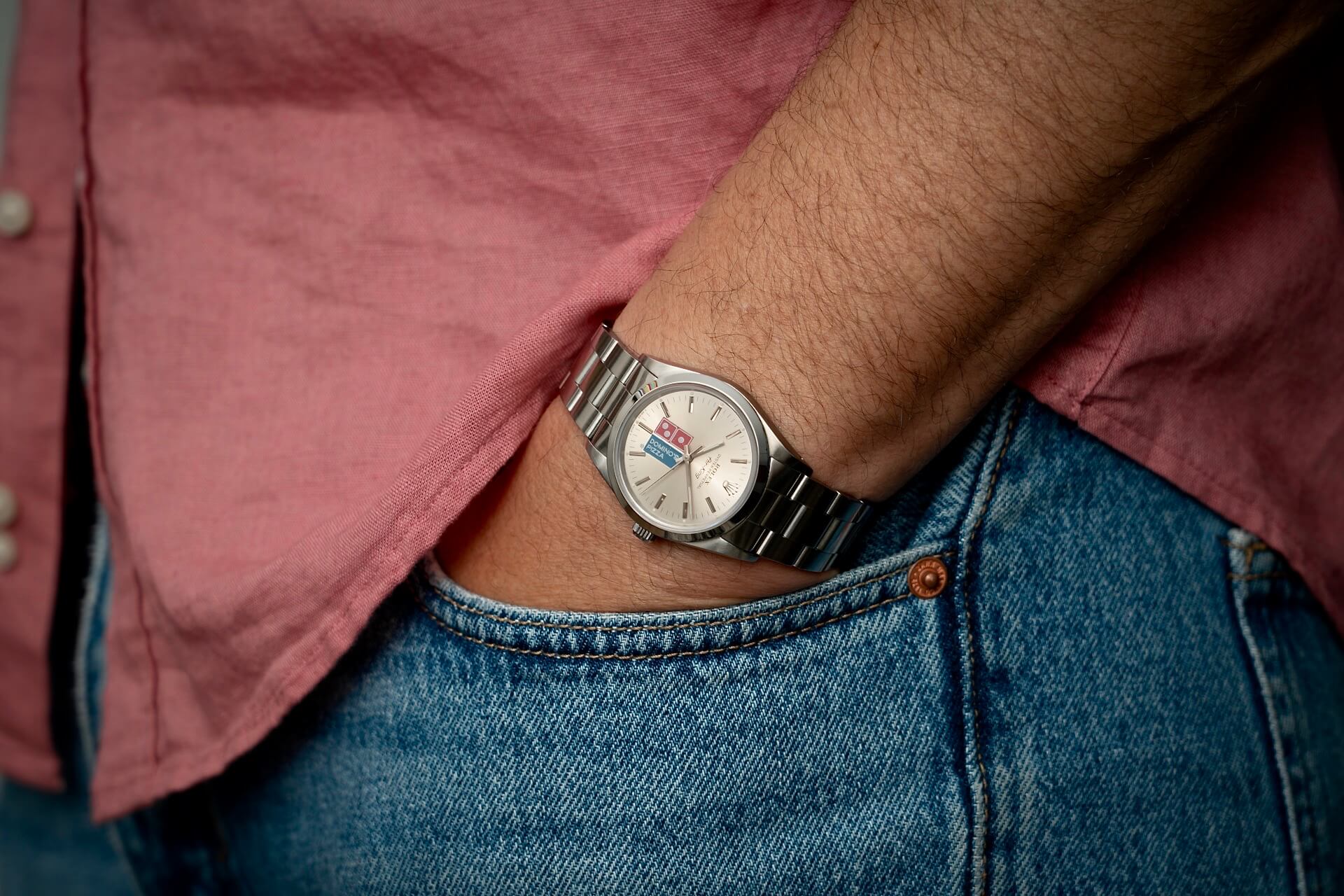 Rolex Air King Domino’s Pizza B&P
