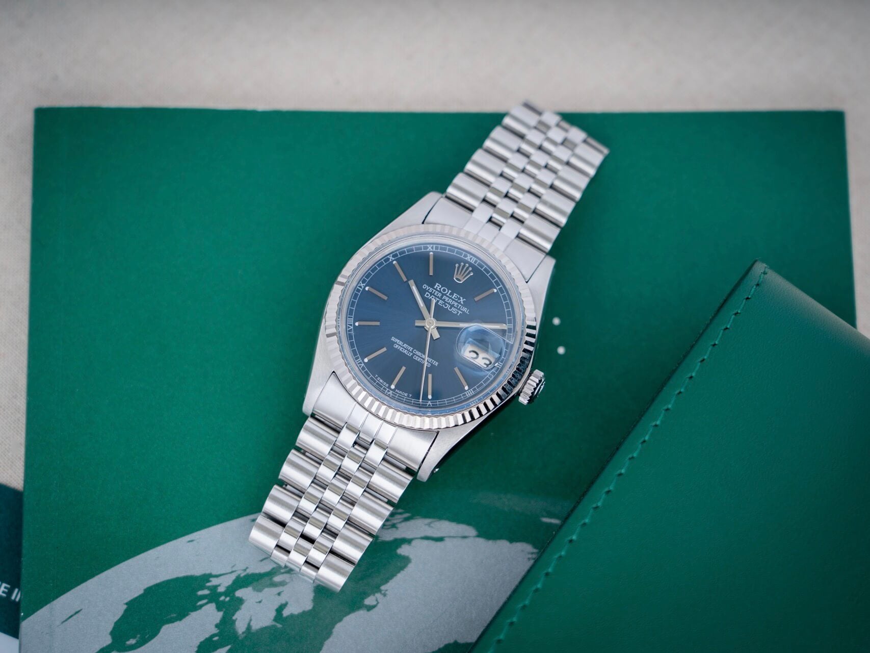 Rolex Datejust 16014 RSC Paperwork