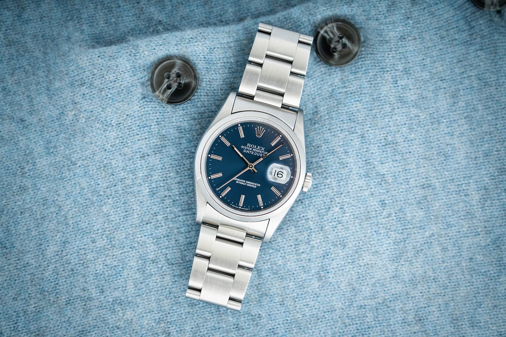 Rolex Datejust 16200 'Denim Blue'