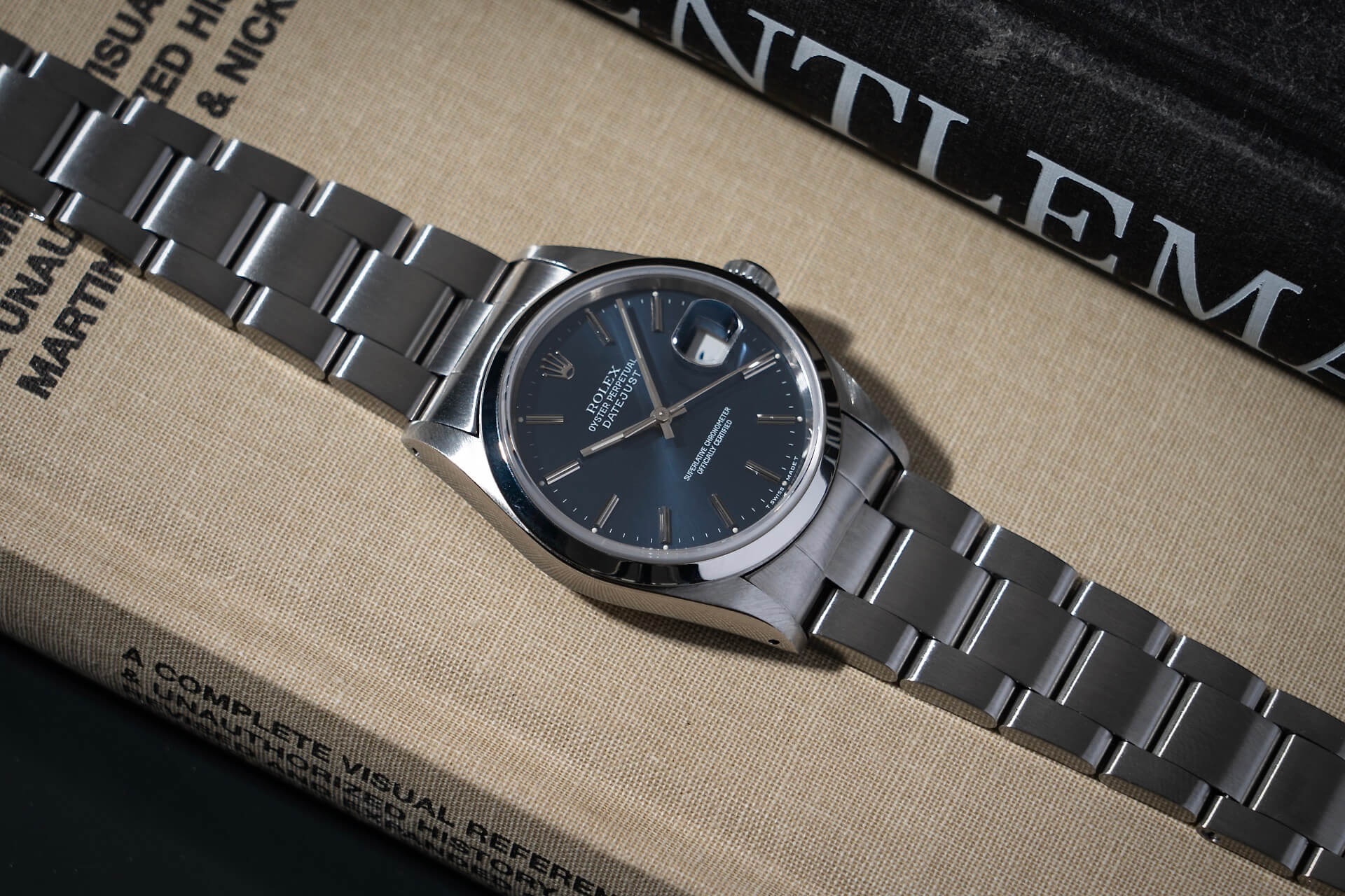 Rolex Datejust 16200 'Denim Blue'