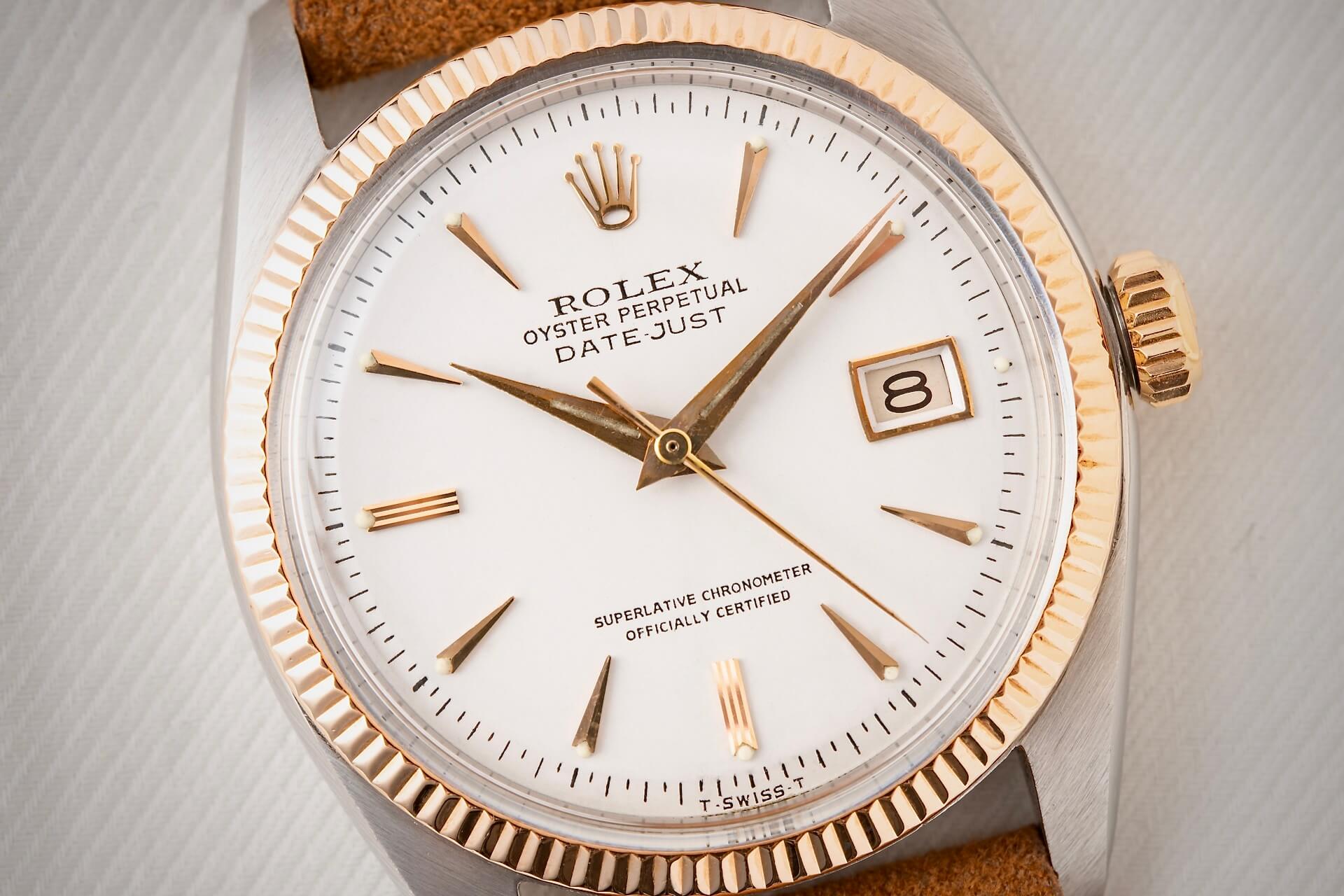 Rolex Datejust 1601 Rose Gold/Steel