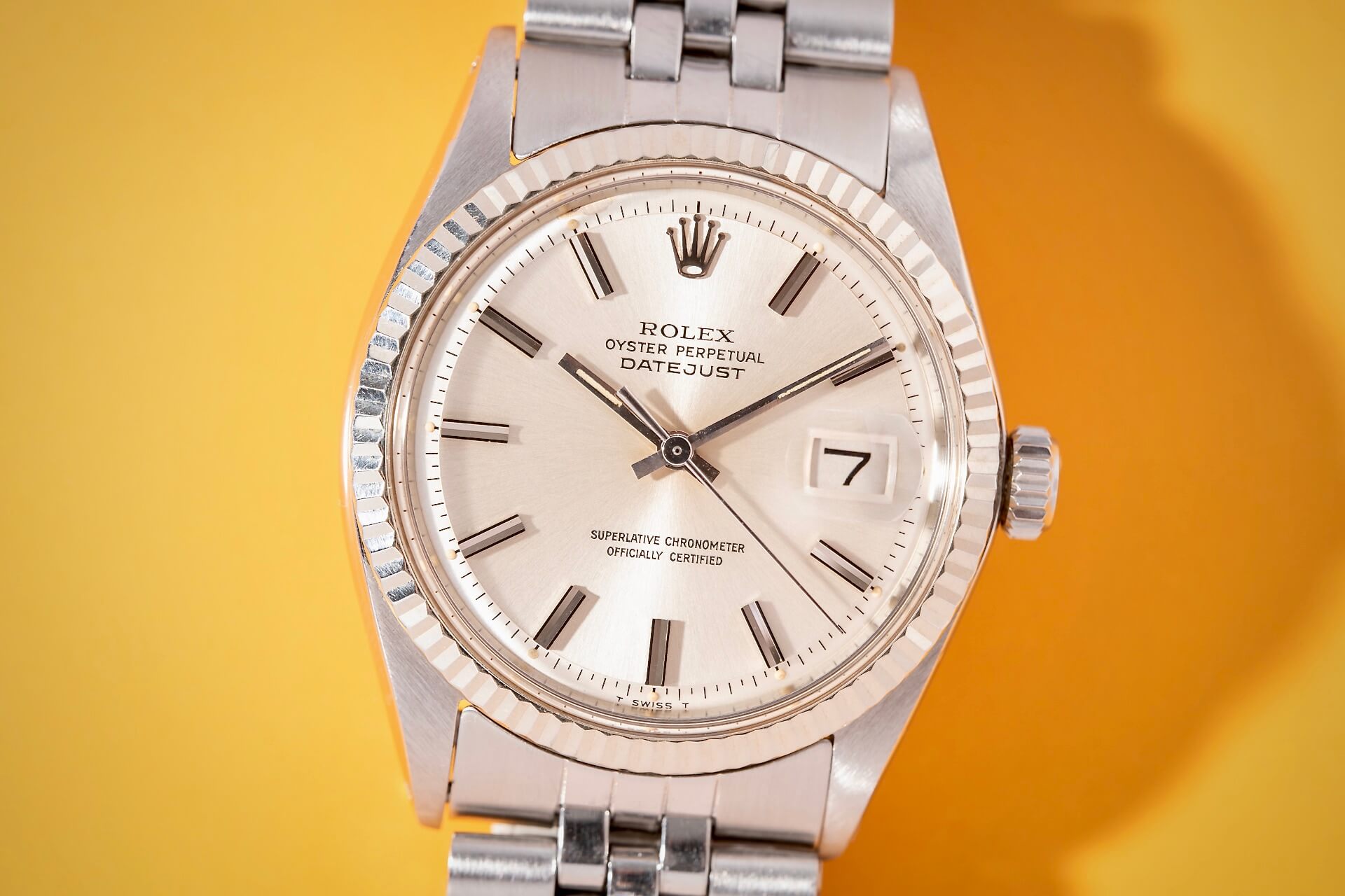 Rolex Datejust 1601 'Silver Sunburst'