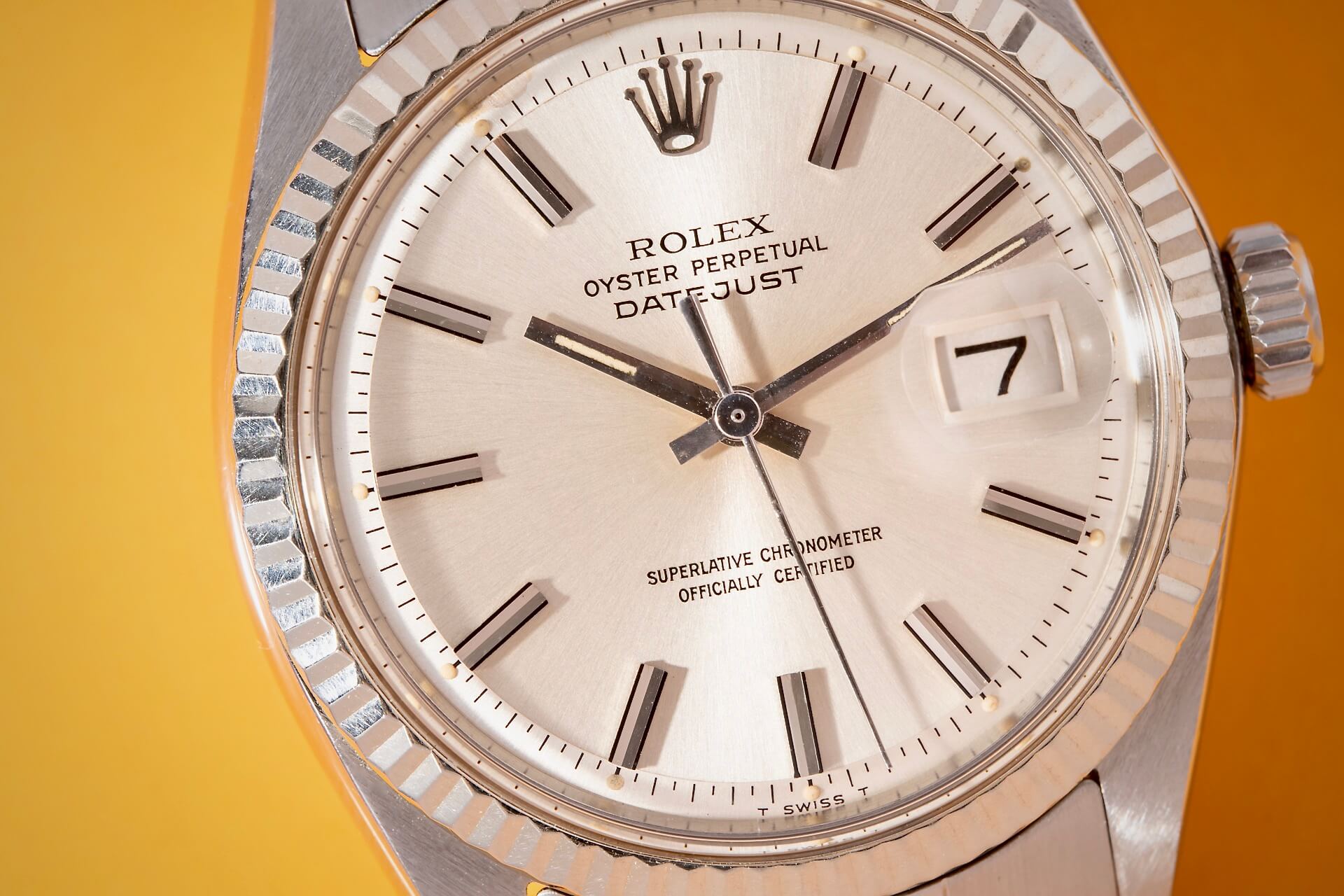 Rolex Datejust 1601 'Silver Sunburst'