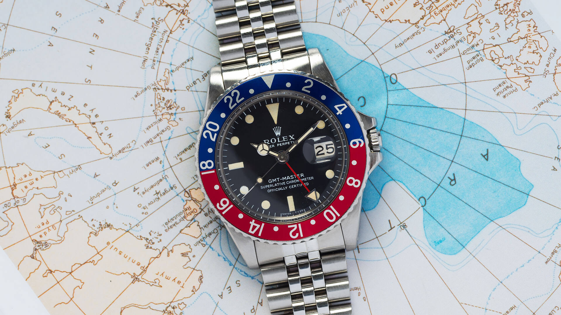 Rolex GMT-Master 1675 MK1 ‘Long E’